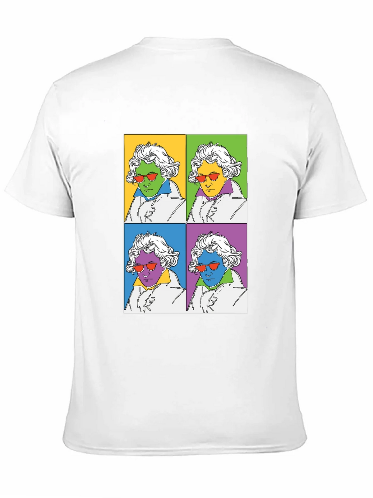 Beethoven Pop Art Graphic Tee - Black product image 6