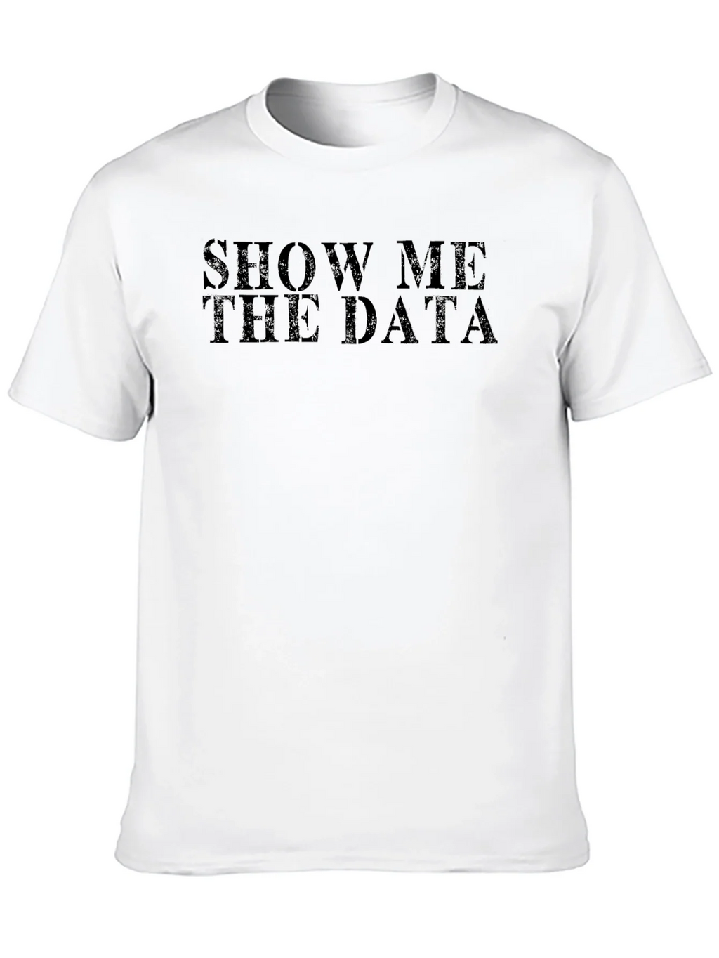 Show Me The Data Black T-Shirt product image 6