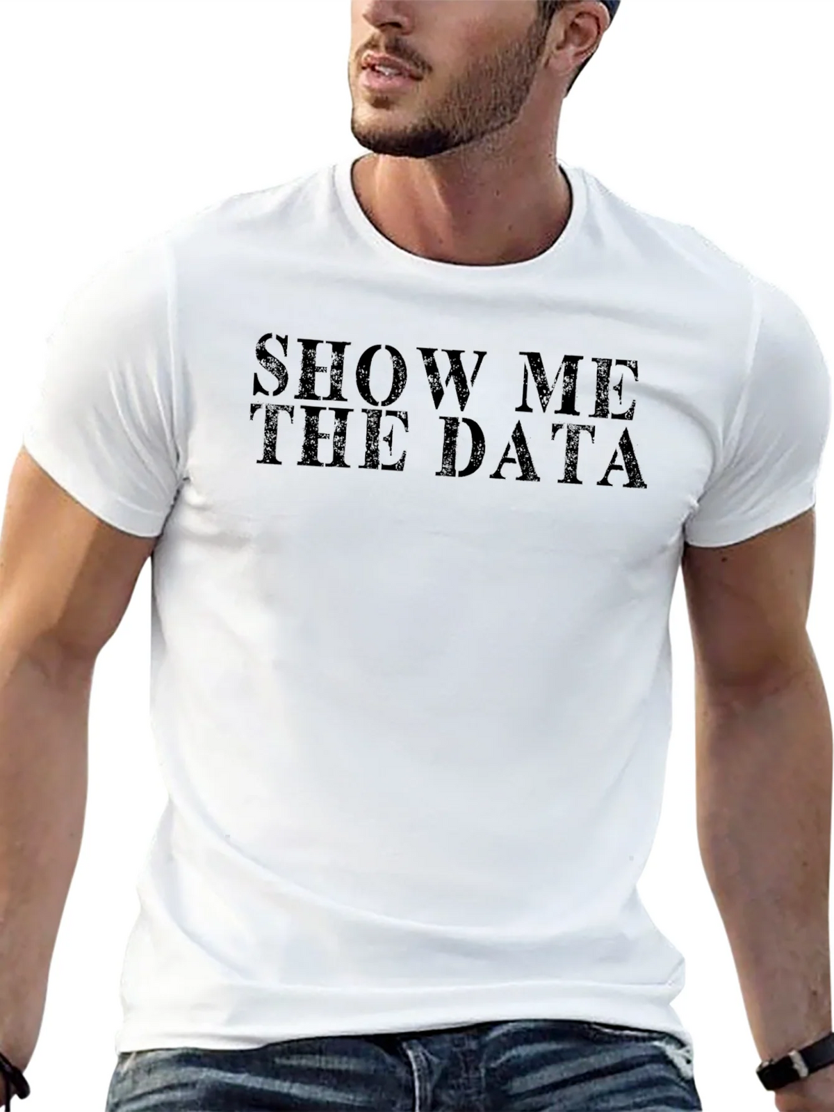 Show Me The Data Black T-Shirt product image 9