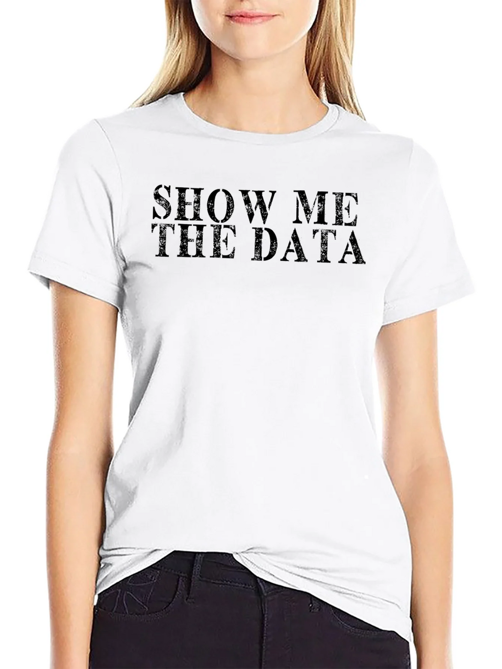 Show Me The Data Black T-Shirt product image 5