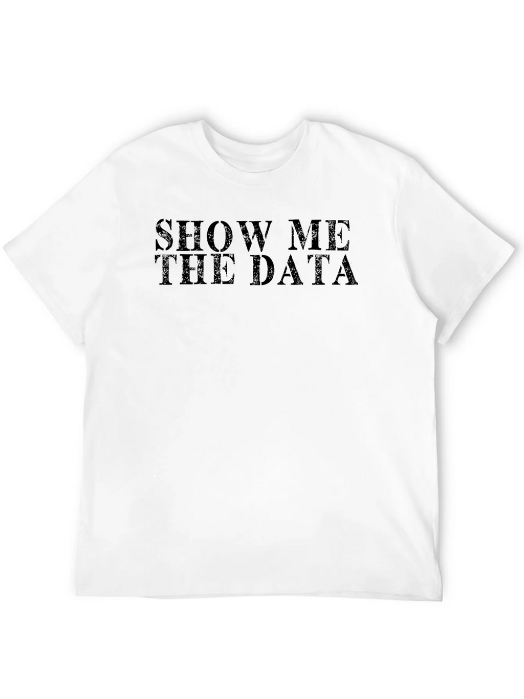 Show Me The Data Black T-Shirt product image 8