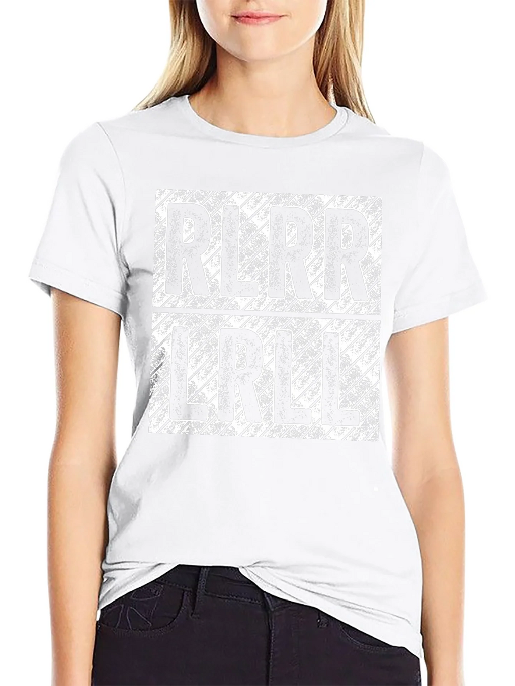 RLRR LRLL Drumming T-Shirt - Black Cotton Tee product image 8