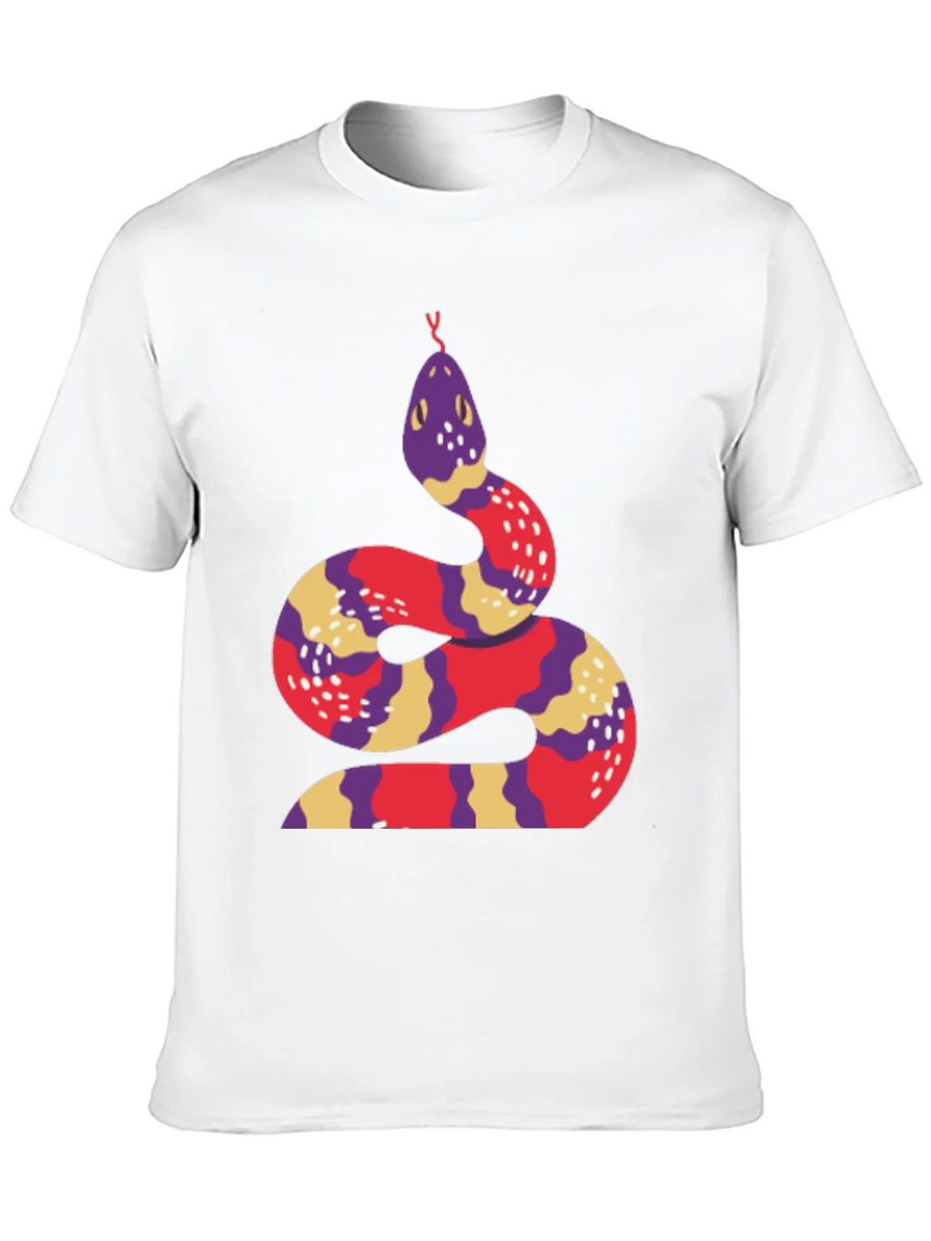 Snake Graphic Tee - Stylish Crew Neck T-Shirt product image 9