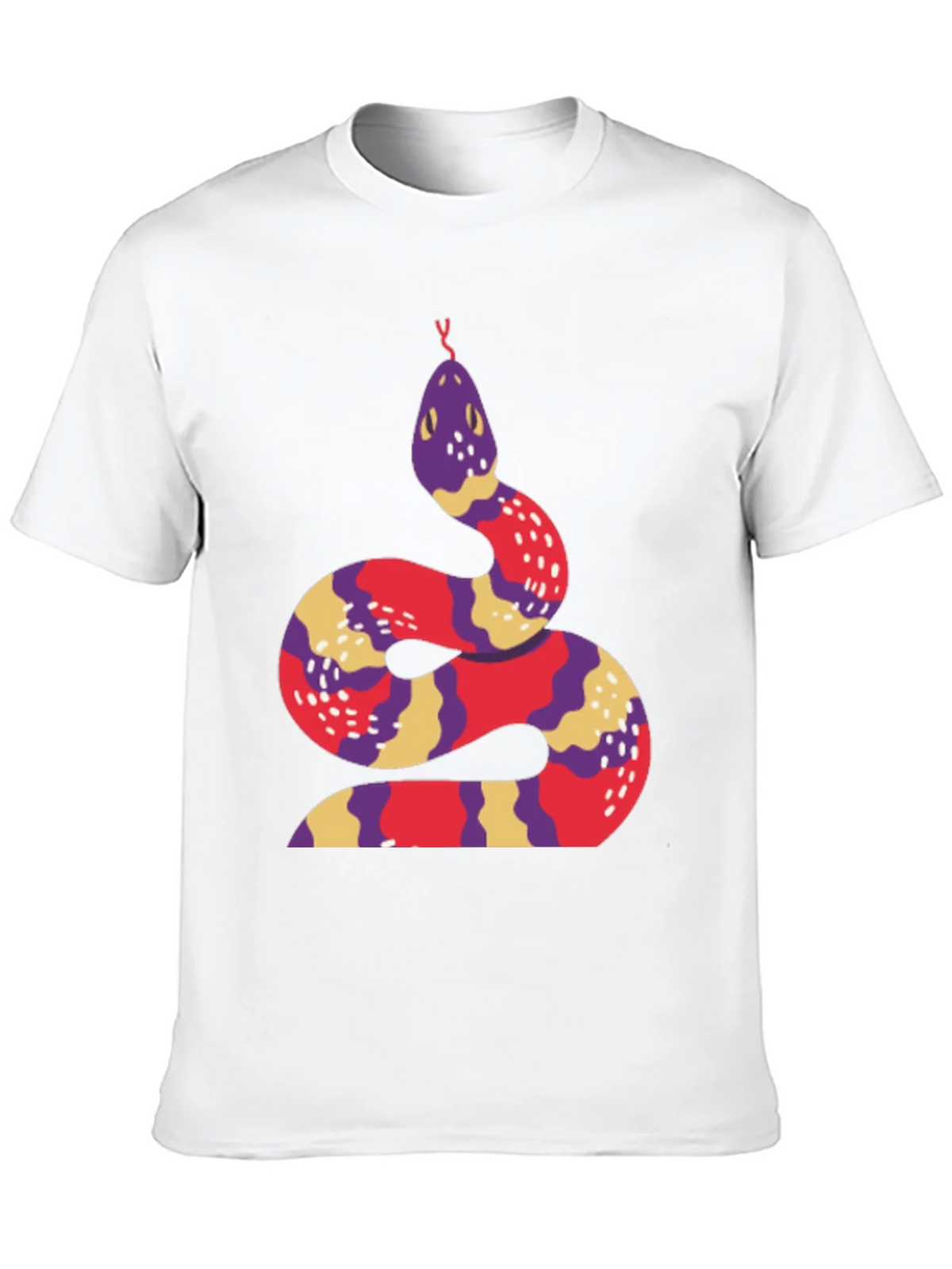 Snake Graphic Tee - Stylish Crew Neck T-Shirt product image 9