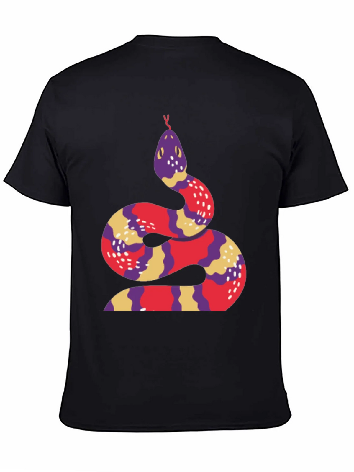 Snake Graphic Tee - Stylish Crew Neck T-Shirt product image 4