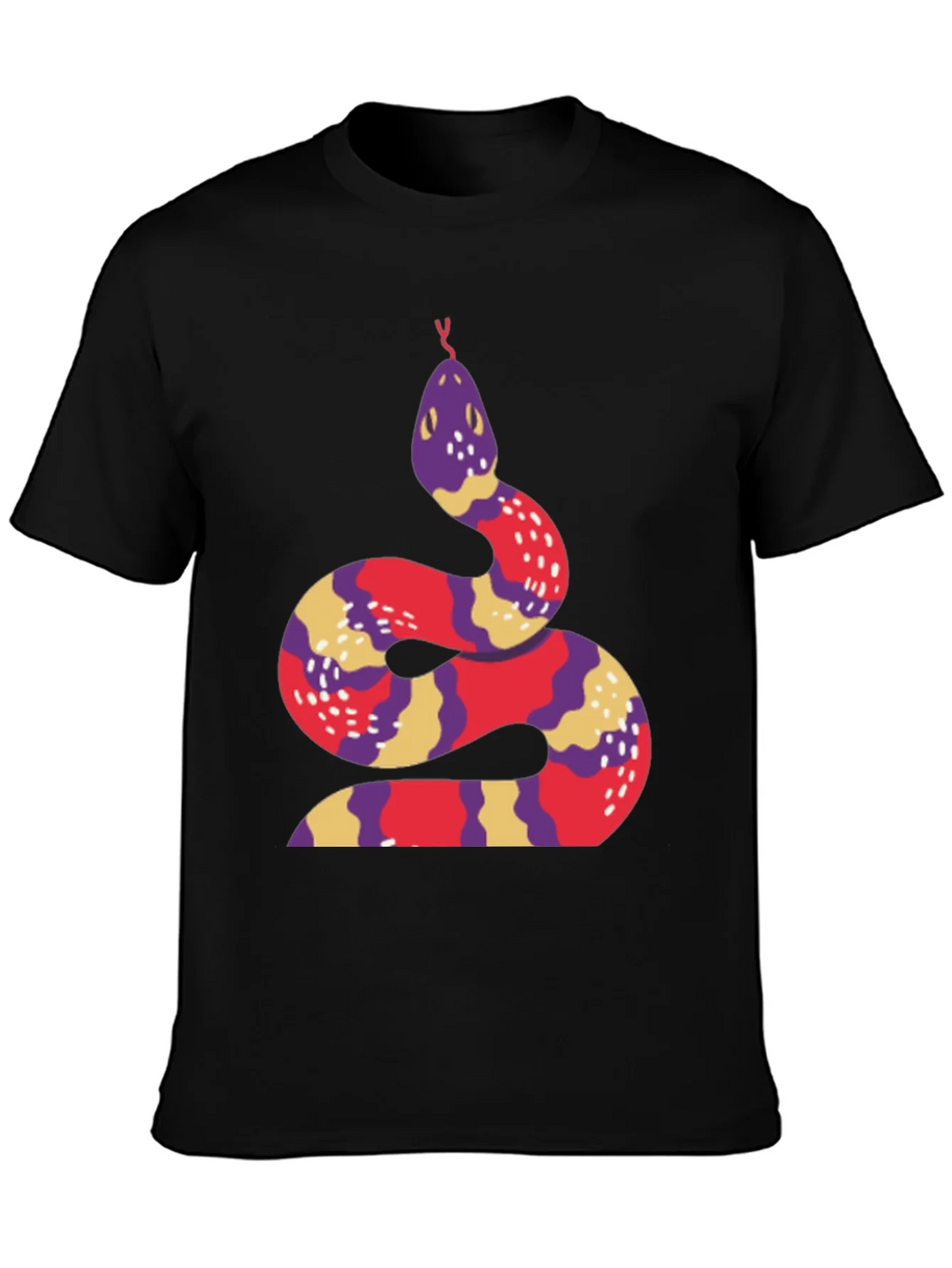 Snake Graphic Tee - Stylish Crew Neck T-Shirt product image 3