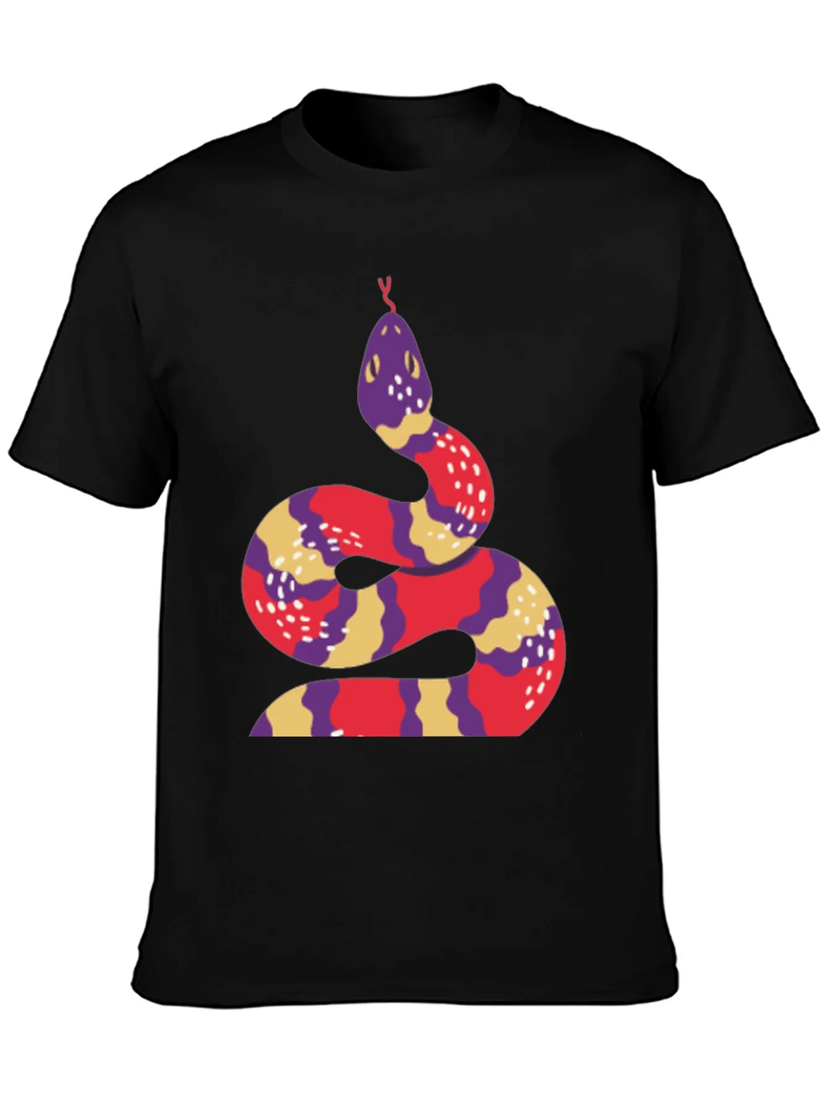 Snake Graphic Tee - Stylish Crew Neck T-Shirt product image 3