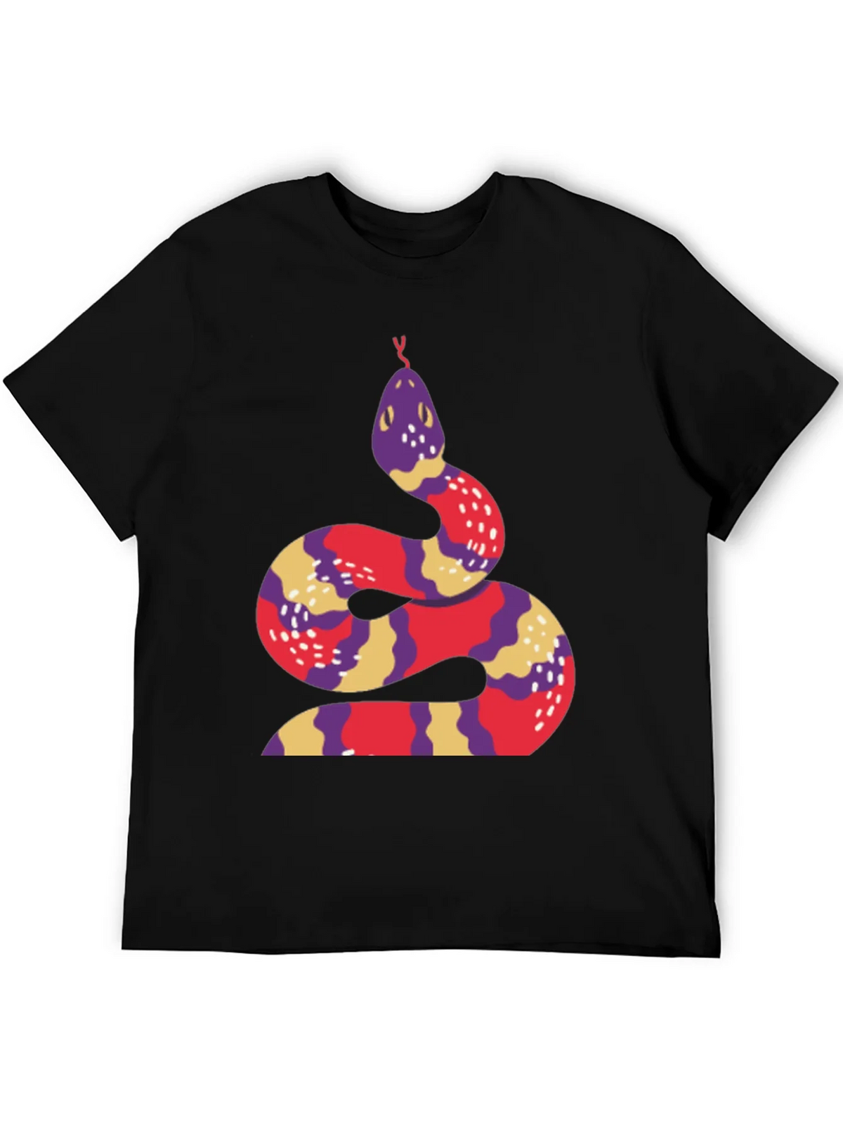 Snake Graphic Tee - Stylish Crew Neck T-Shirt product image 5