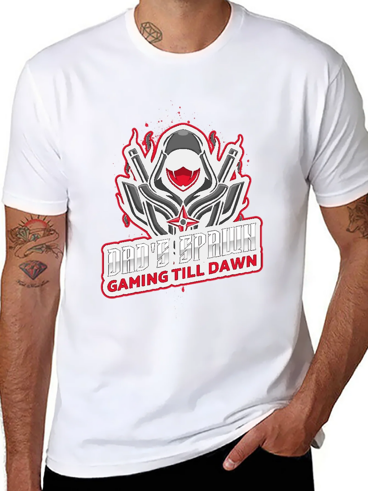 Dads Spawn Gaming T-Shirt product image 6