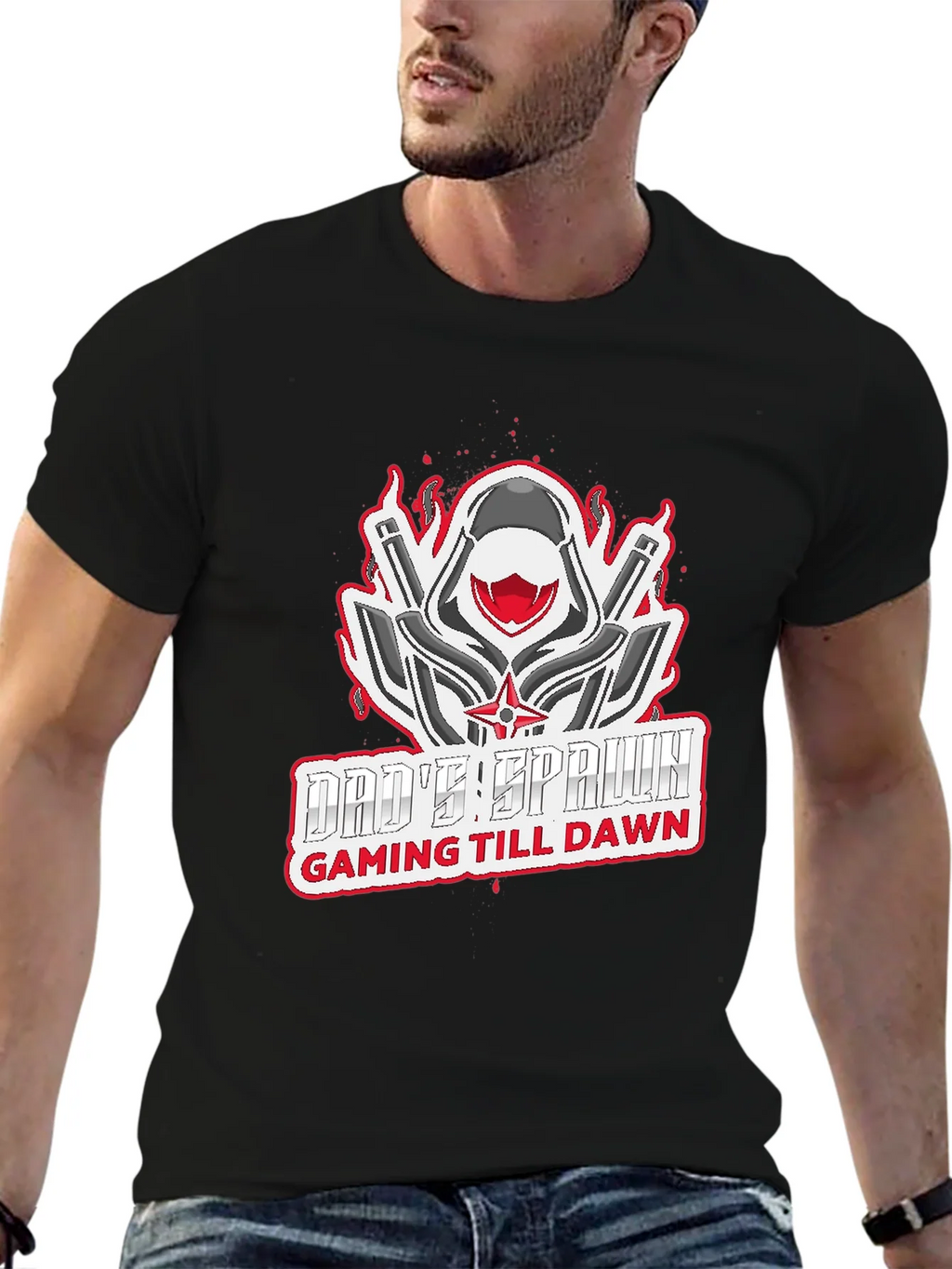 Dads Spawn Gaming T-Shirt product image 5