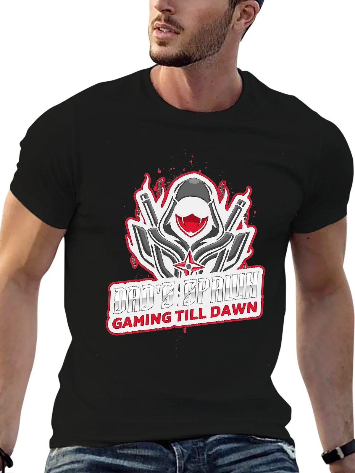 Dads Spawn Gaming T-Shirt product image 5