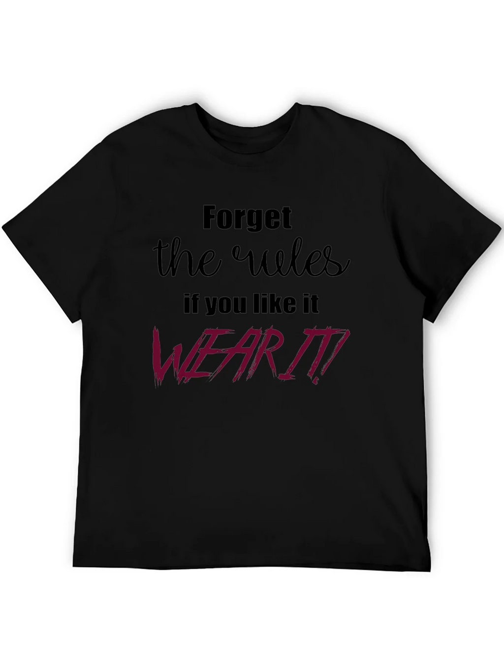 Rebel Rules Graphic Tee - Black product image 5