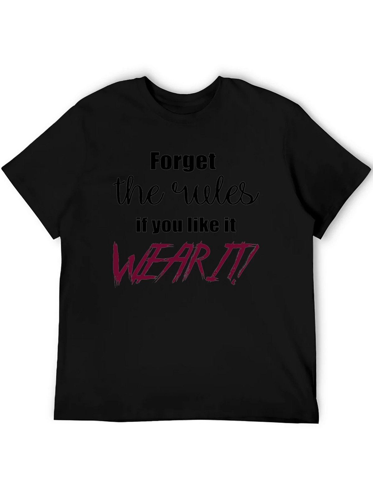 Rebel Rules Graphic Tee - Black product image 5