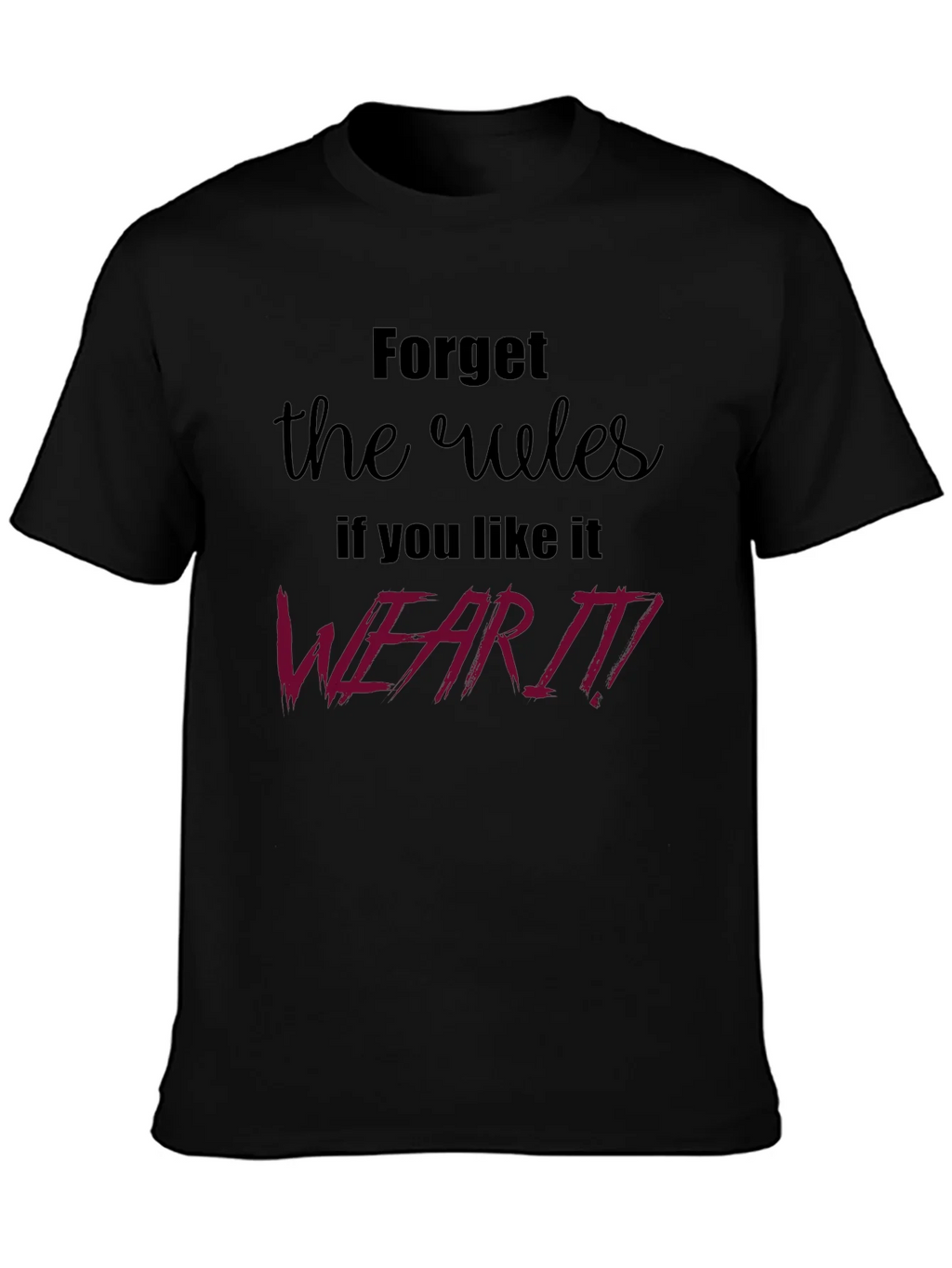 Rebel Rules Graphic Tee - Black product image 3
