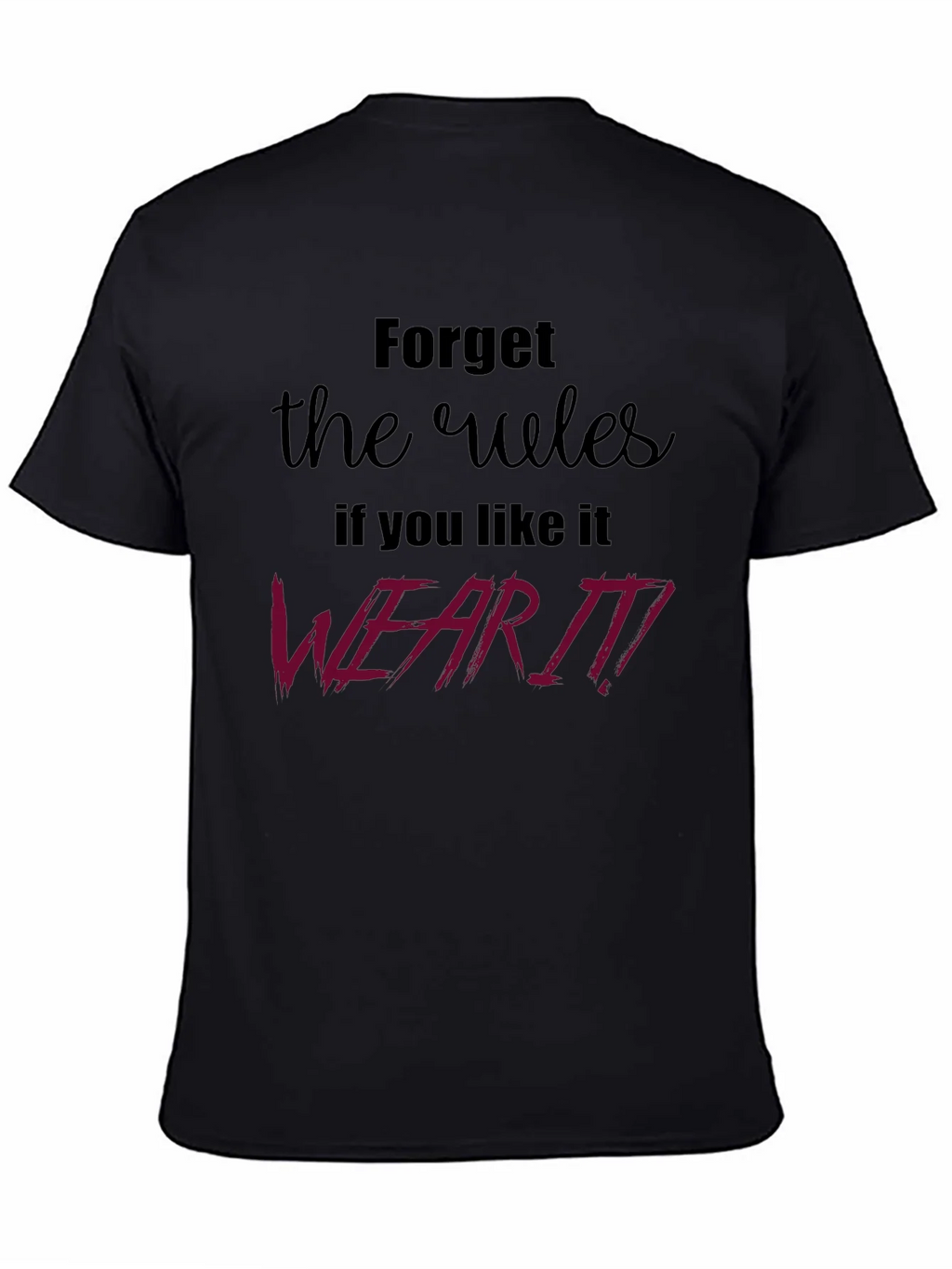 Rebel Rules Graphic Tee - Black product image 4