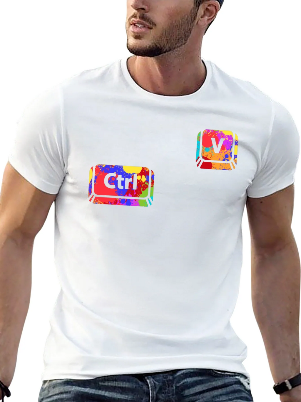 Ctrl+V T-Shirt - Copy Paste Graphic Tee product image 12