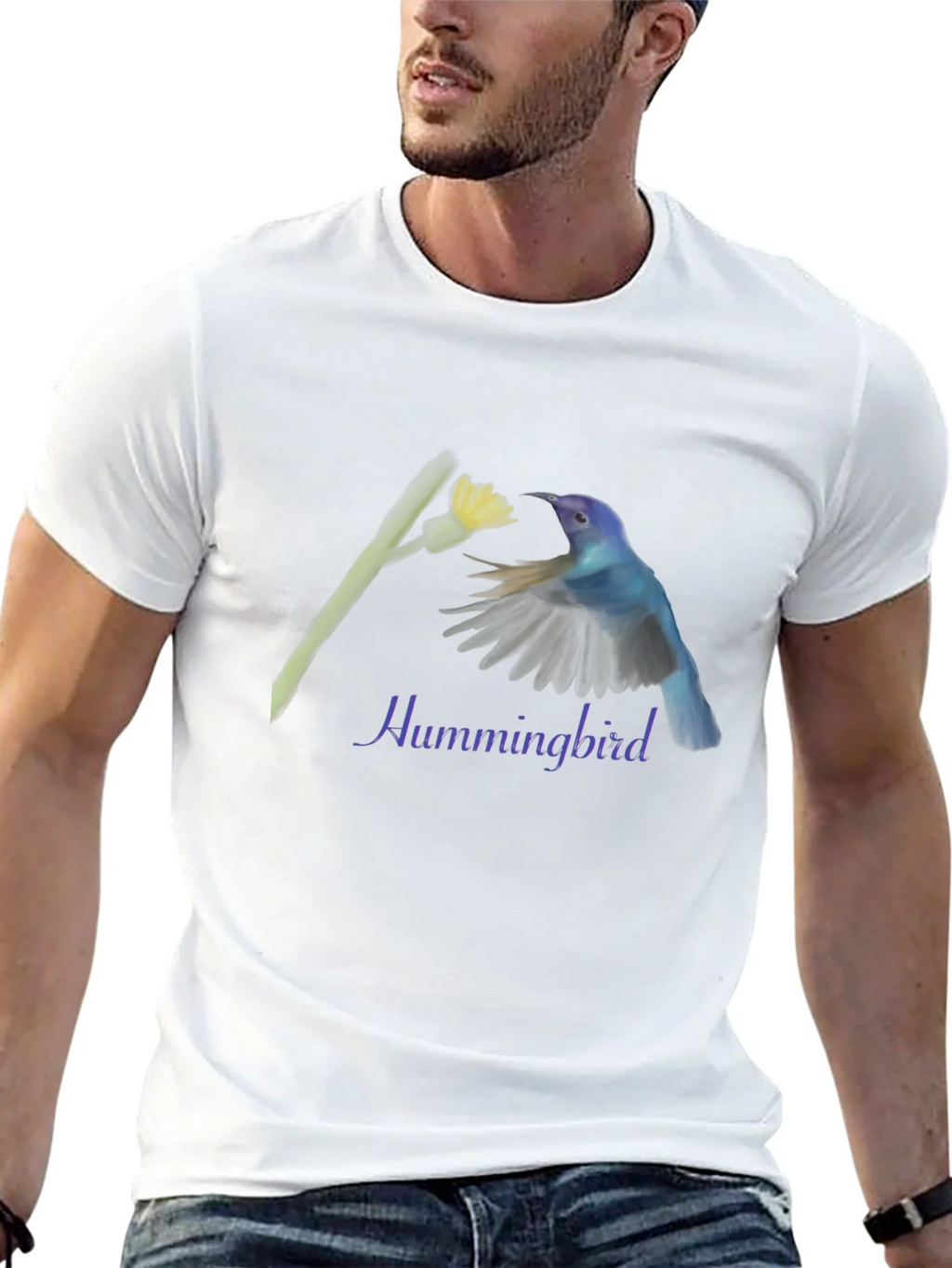 Hummingbird Graphic T-Shirt - Unique Bird Design product image 11