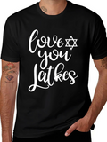 Love You Latkes Graphic T-Shirt product image 1