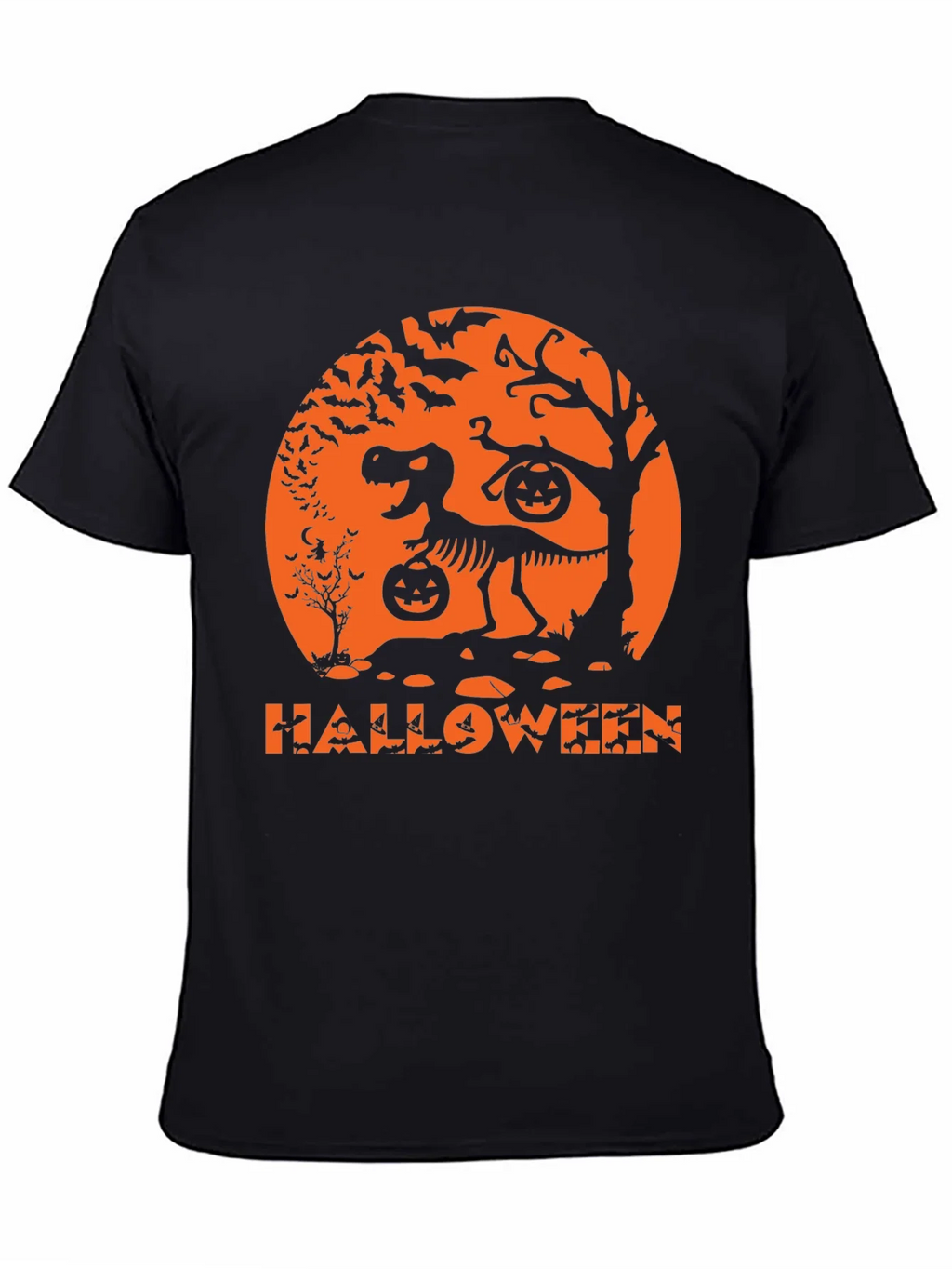 Halloween Dinosaur Skeleton T-Shirt product image 4