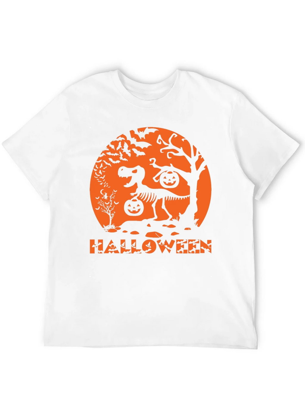 Halloween Dinosaur Skeleton T-Shirt product image 11