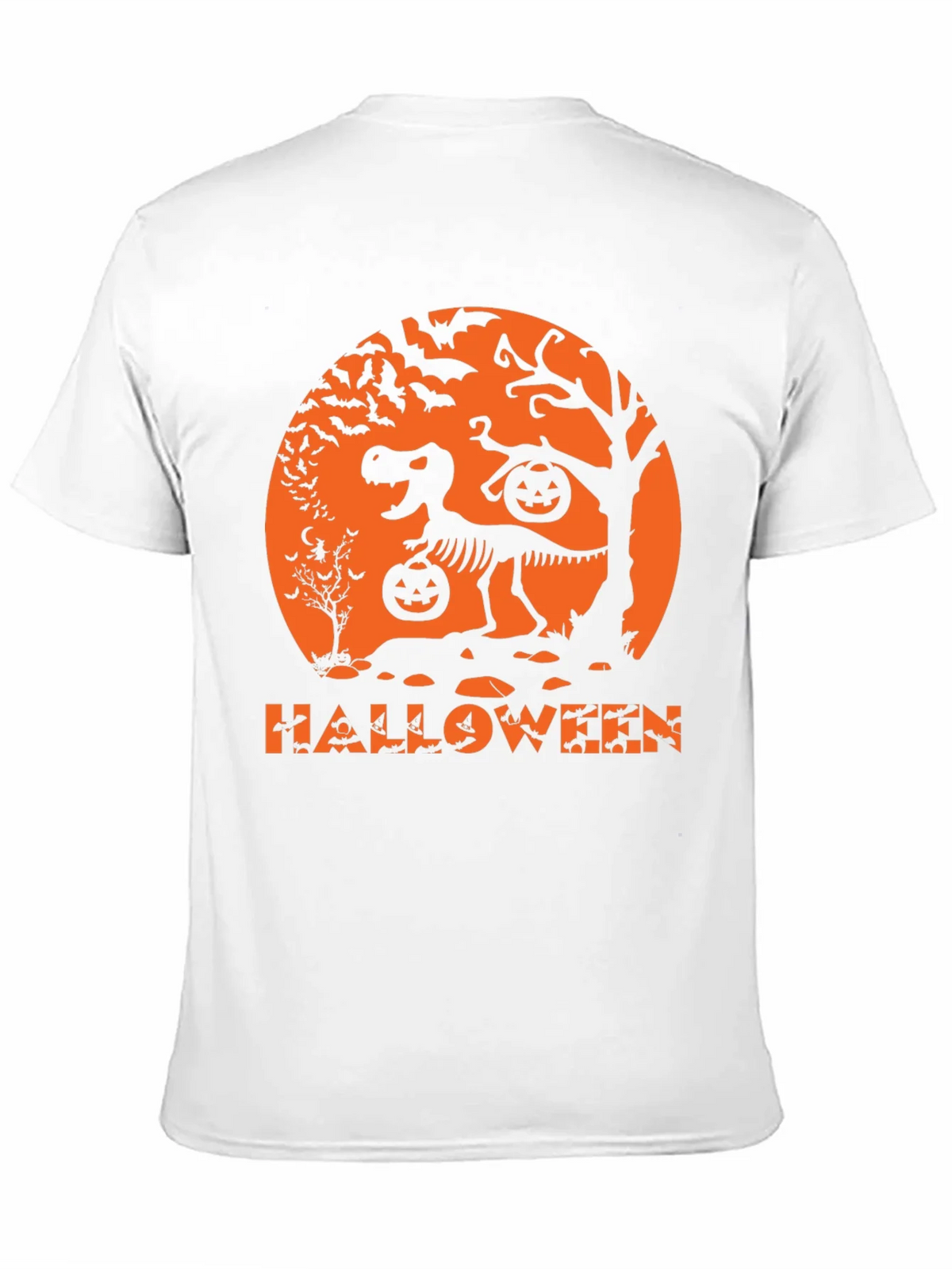Halloween Dinosaur Skeleton T-Shirt product image 10