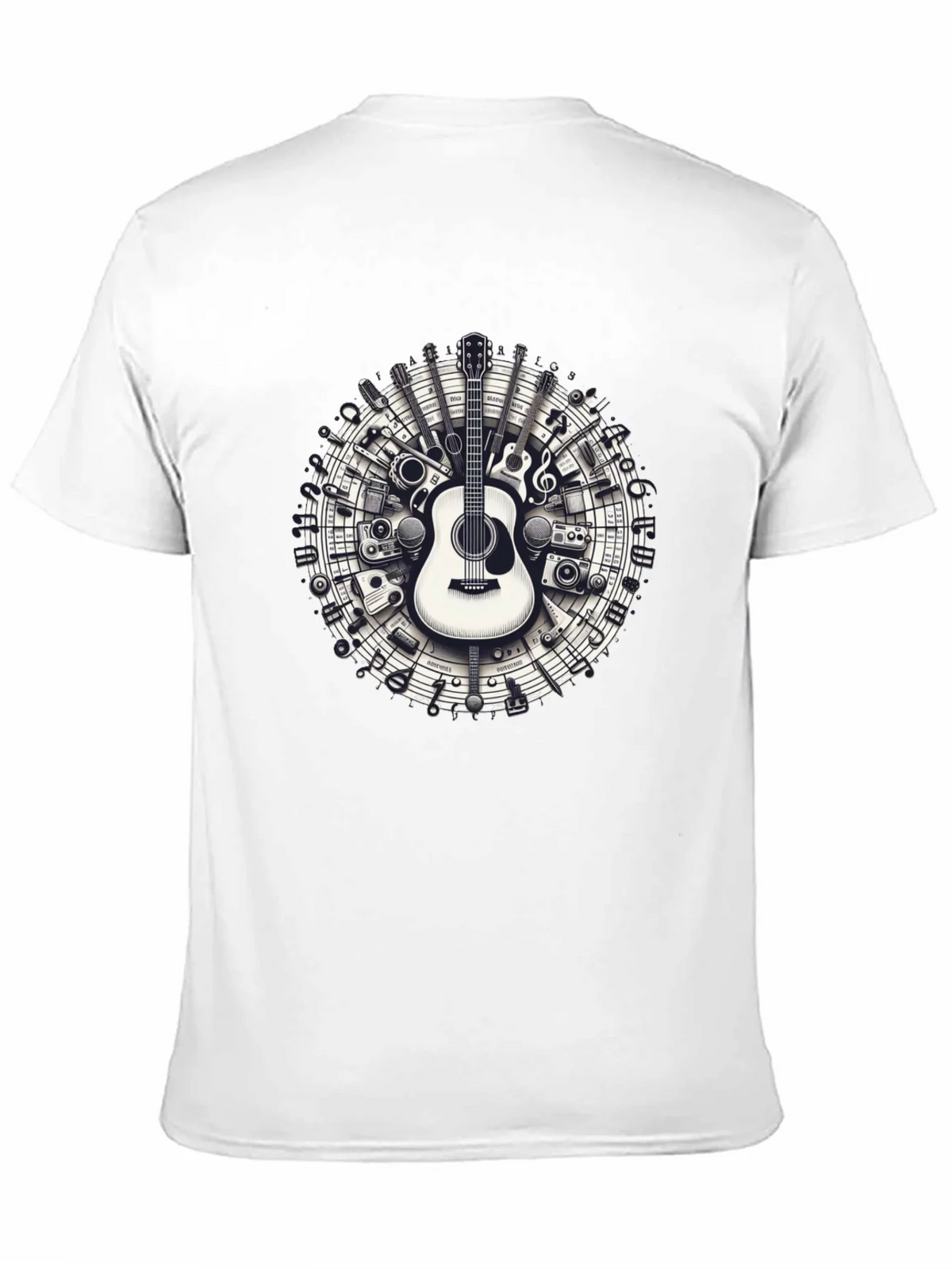 Musical Instruments Circle Graphic Tee product image 10