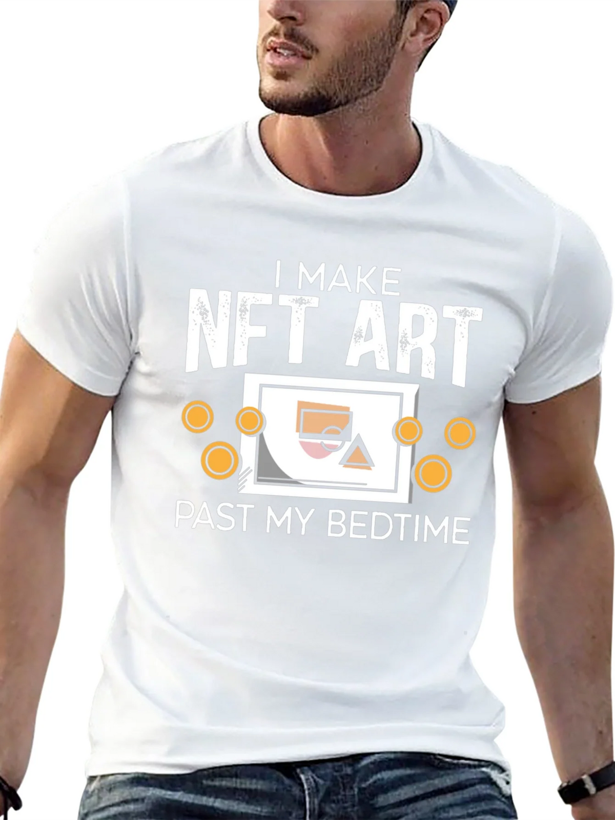 I Make NFT Art Past My Bedtime T-Shirt product image 12