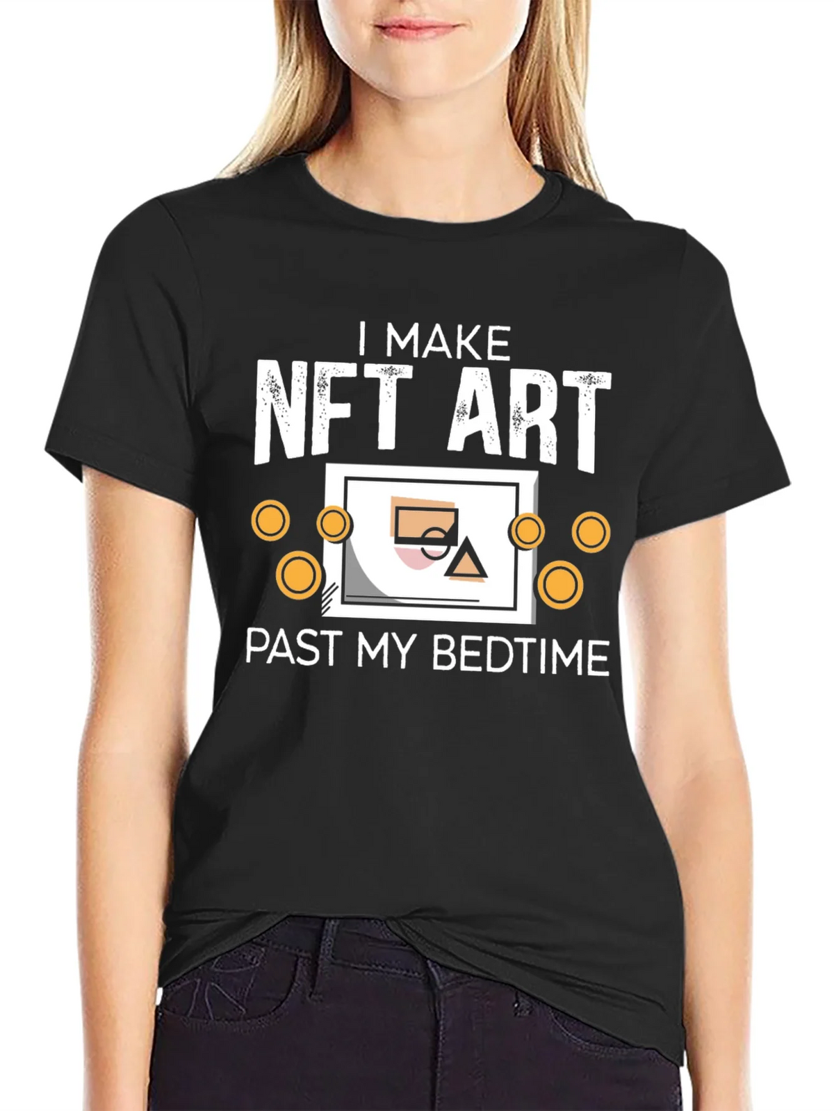 I Make NFT Art Past My Bedtime T-Shirt product image 2