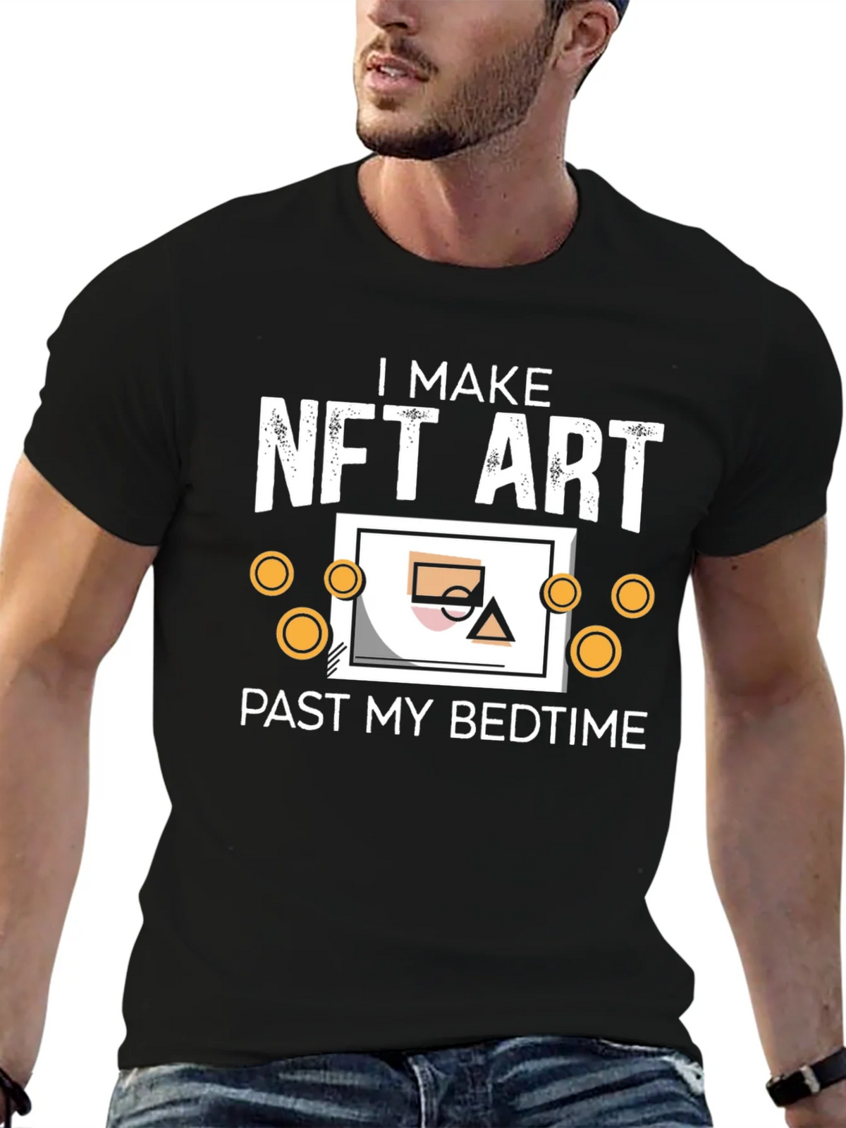 I Make NFT Art Past My Bedtime T-Shirt product image 6