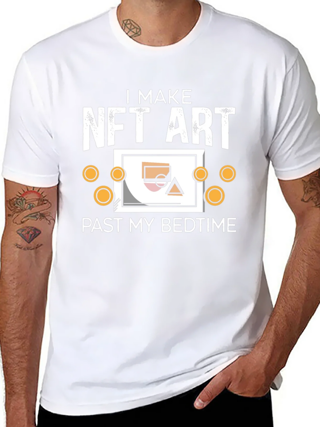 I Make NFT Art Past My Bedtime T-Shirt product image 7