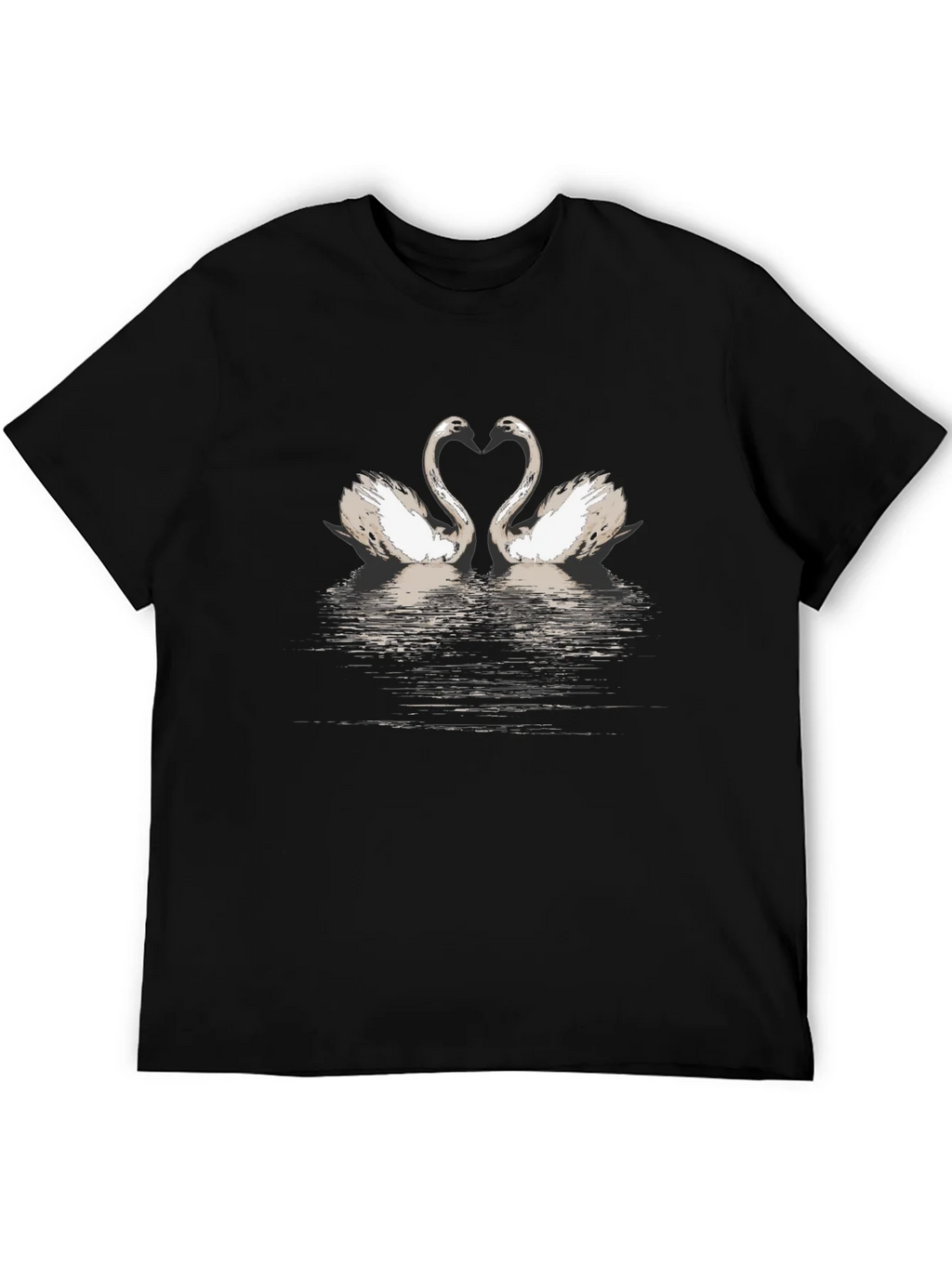 Swan Lake Black T-Shirt product image 5
