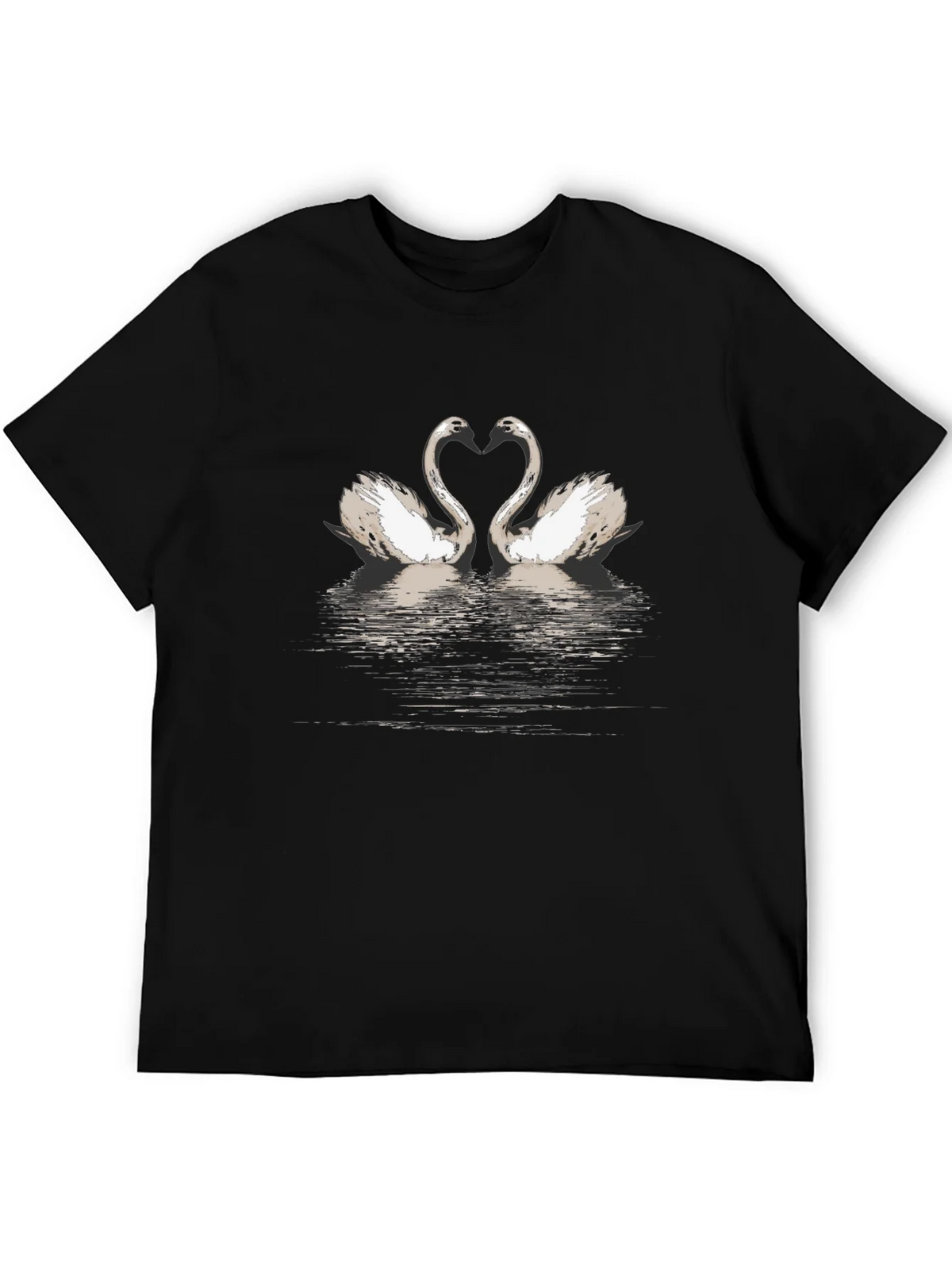 Swan Lake Black T-Shirt product image 5