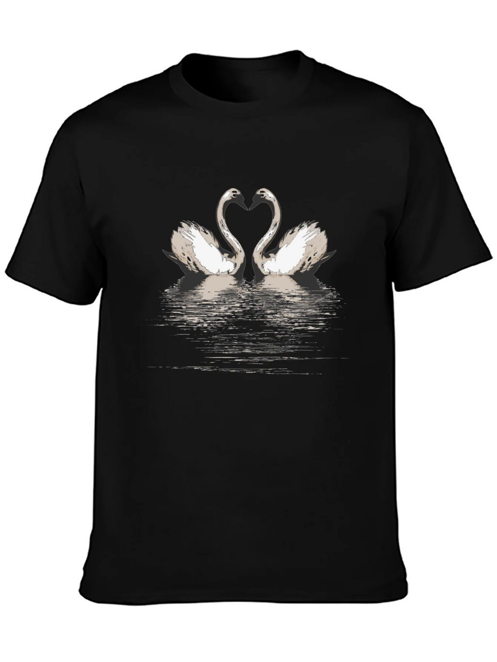 Swan Lake Black T-Shirt product image 3