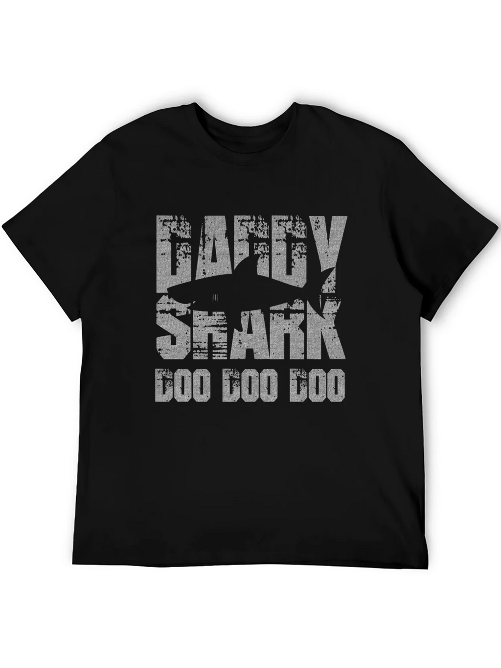 Daddy Shark Doo T-Shirt Funny Dad Gift product image 5