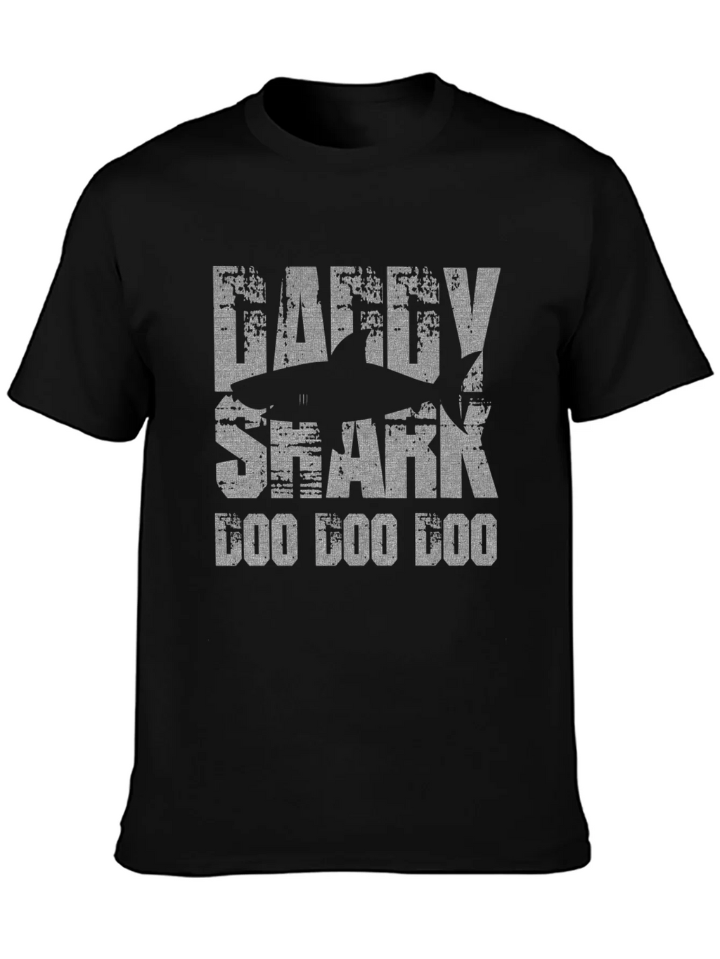 Daddy Shark Doo T-Shirt Funny Dad Gift product image 3