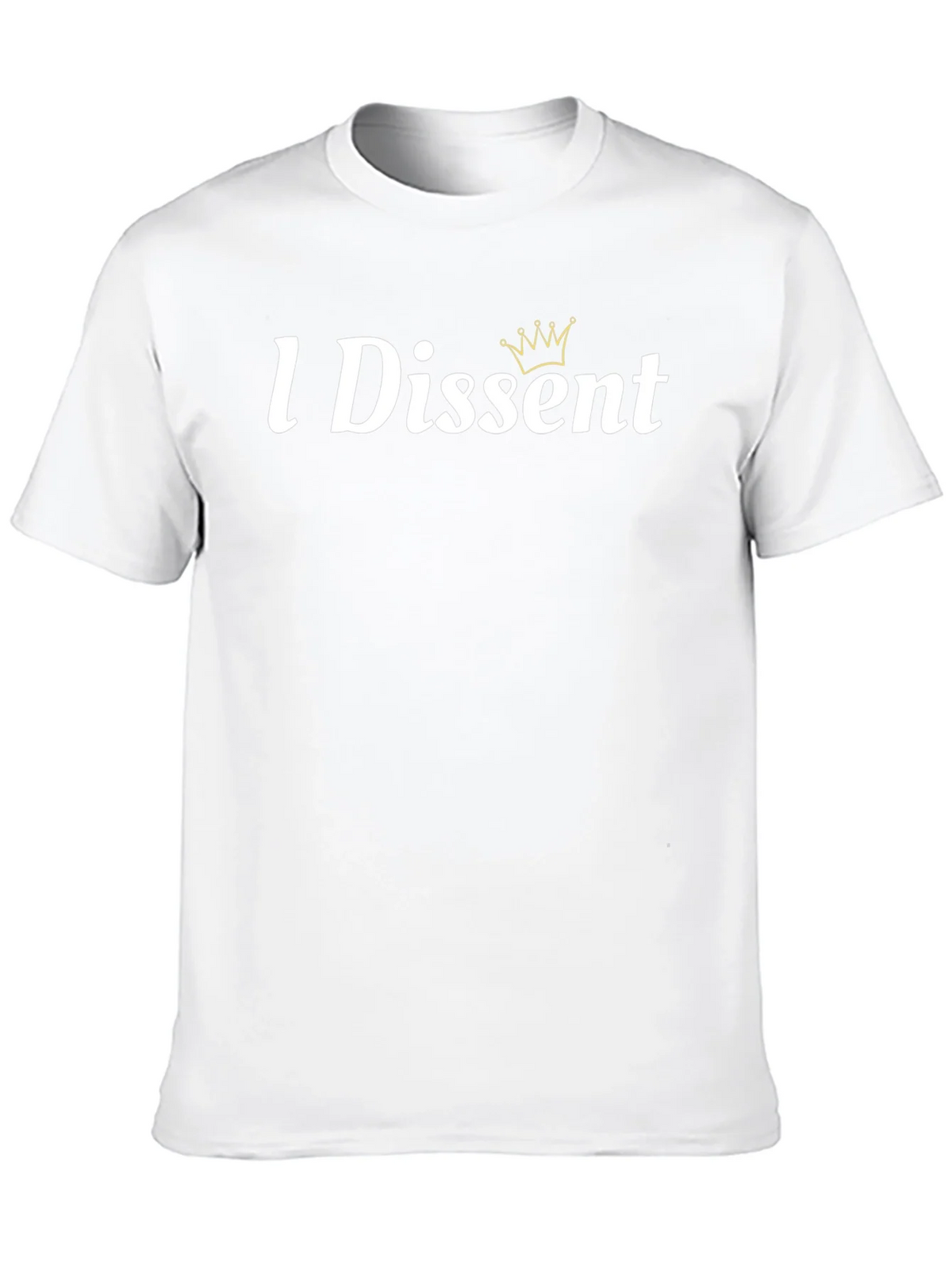 I Dissent Crown Graphic Tee - Stylish Protest Shirt product image 6
