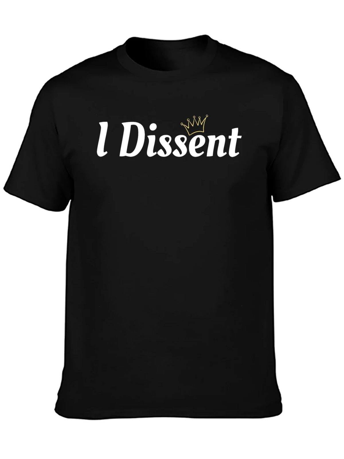 I Dissent Crown Graphic Tee - Stylish Protest Shirt product image 2