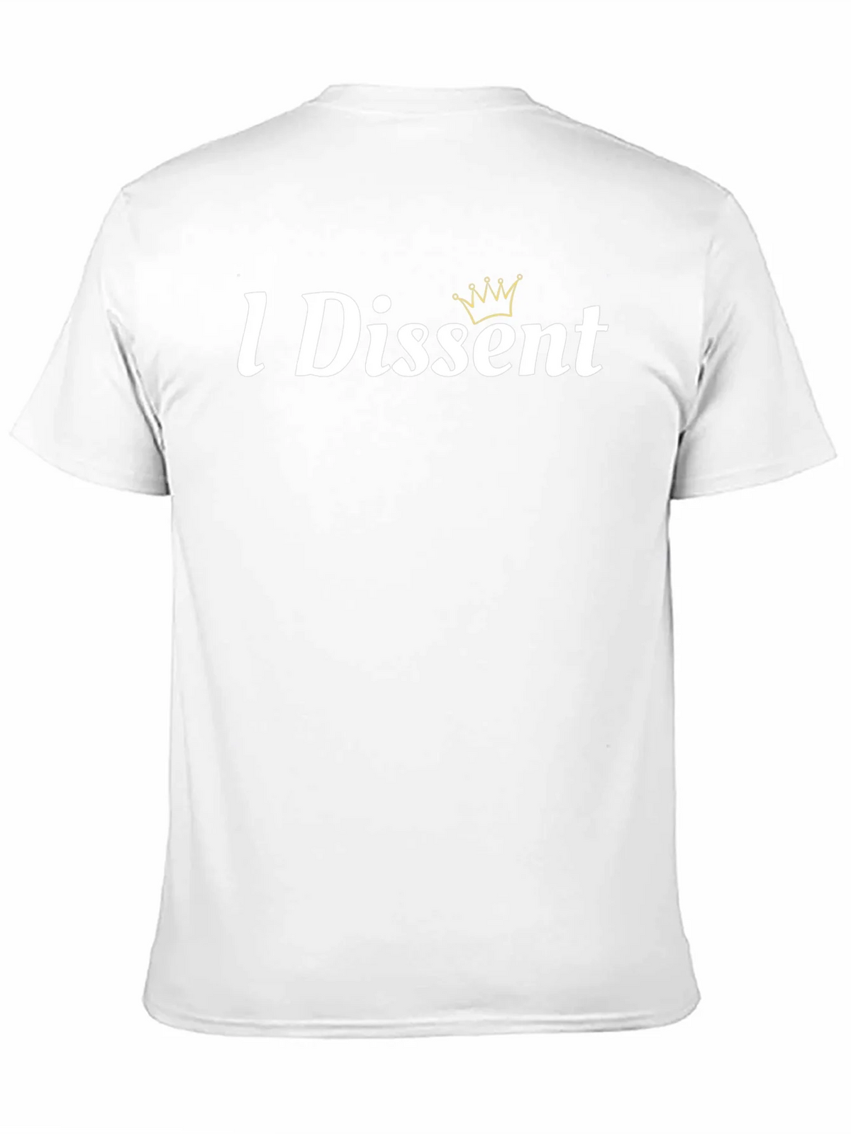 I Dissent Crown Graphic Tee - Stylish Protest Shirt product image 7