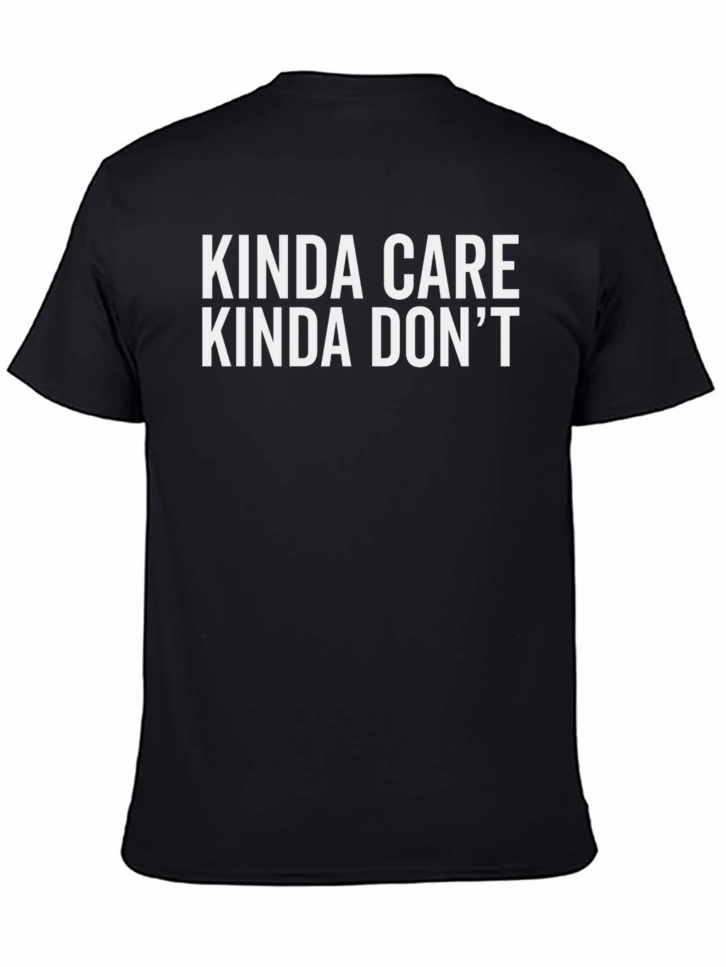 Kinda Care Dont Graphic T-Shirt product image 4