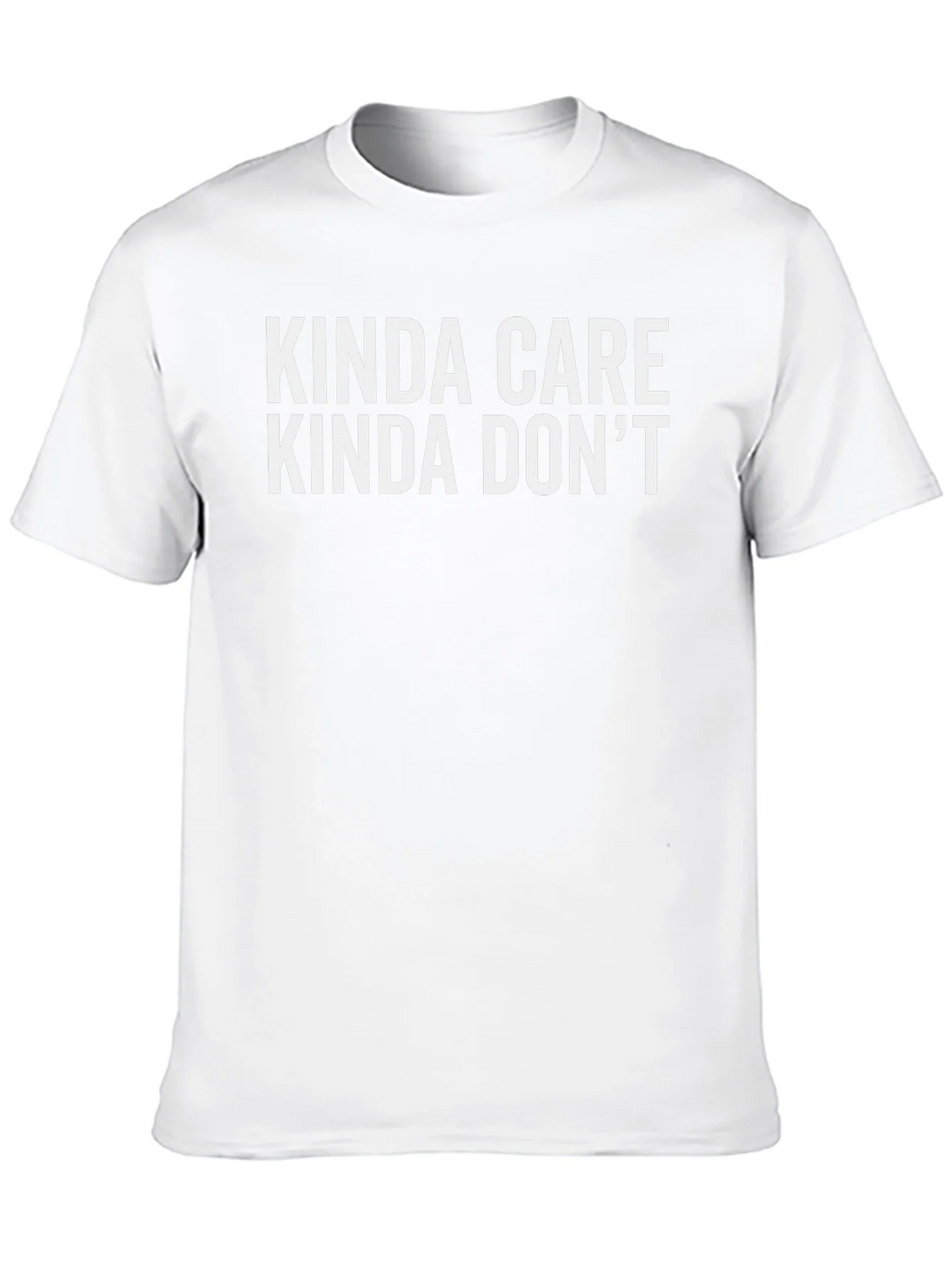 Kinda Care Dont Graphic T-Shirt product image 9