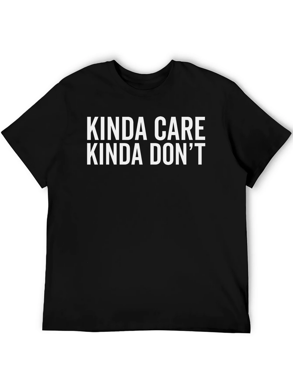 Kinda Care Dont Graphic T-Shirt product image 5