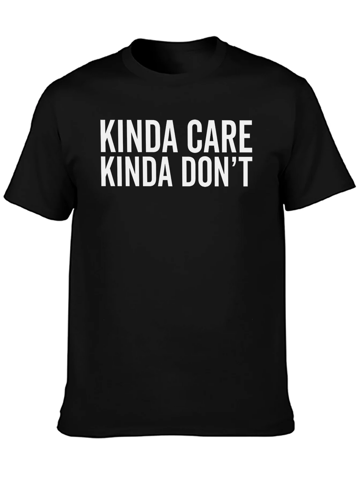 Kinda Care Dont Graphic T-Shirt product image 3