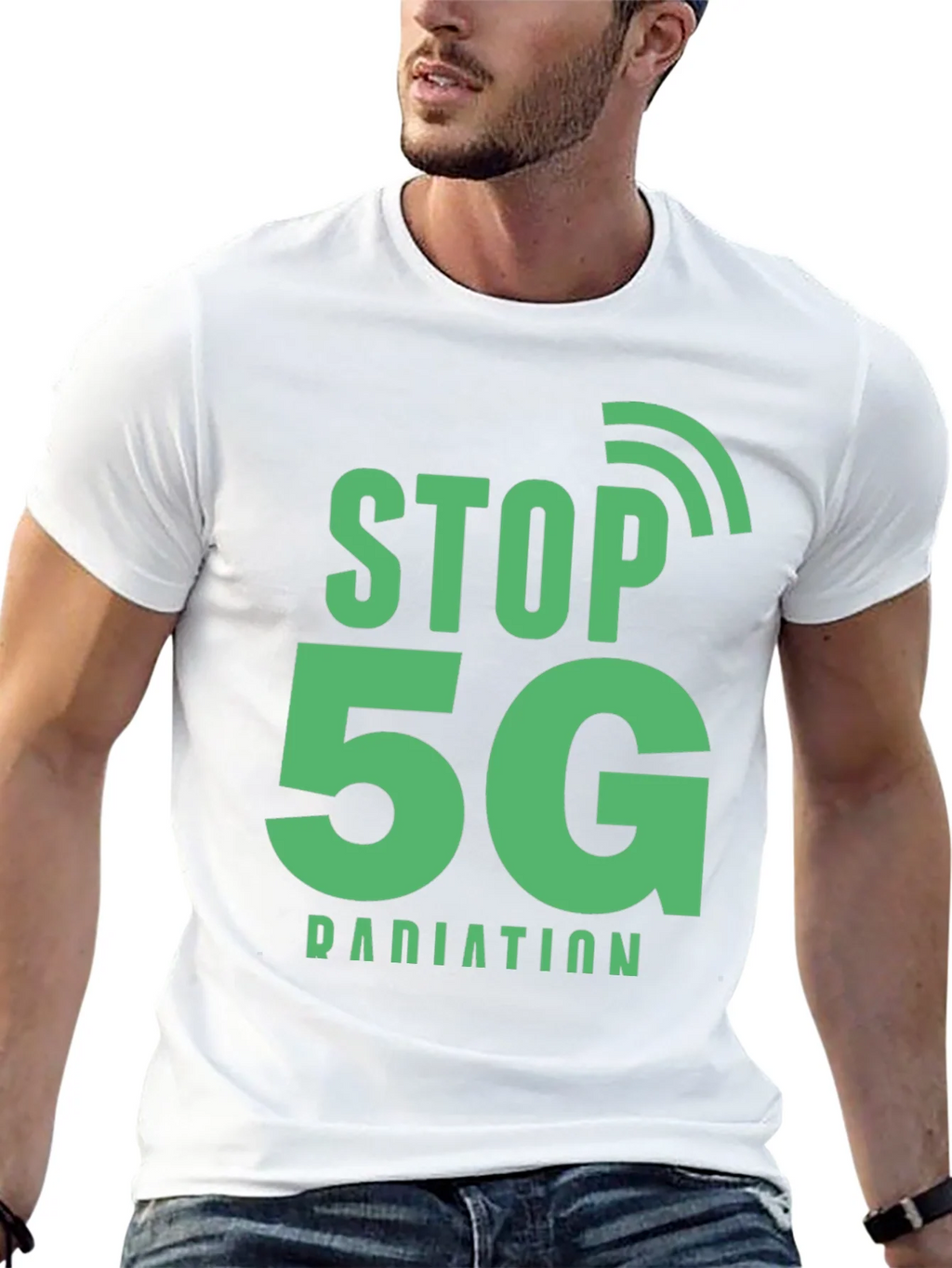 Stop 5G Radiation Protest T-Shirt product image 12