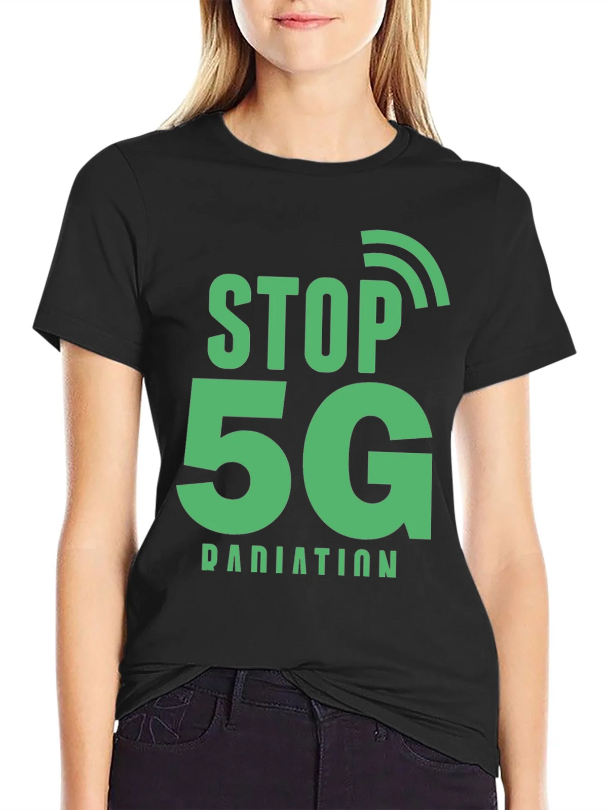 Stop 5G Radiation Protest T-Shirt product image 2