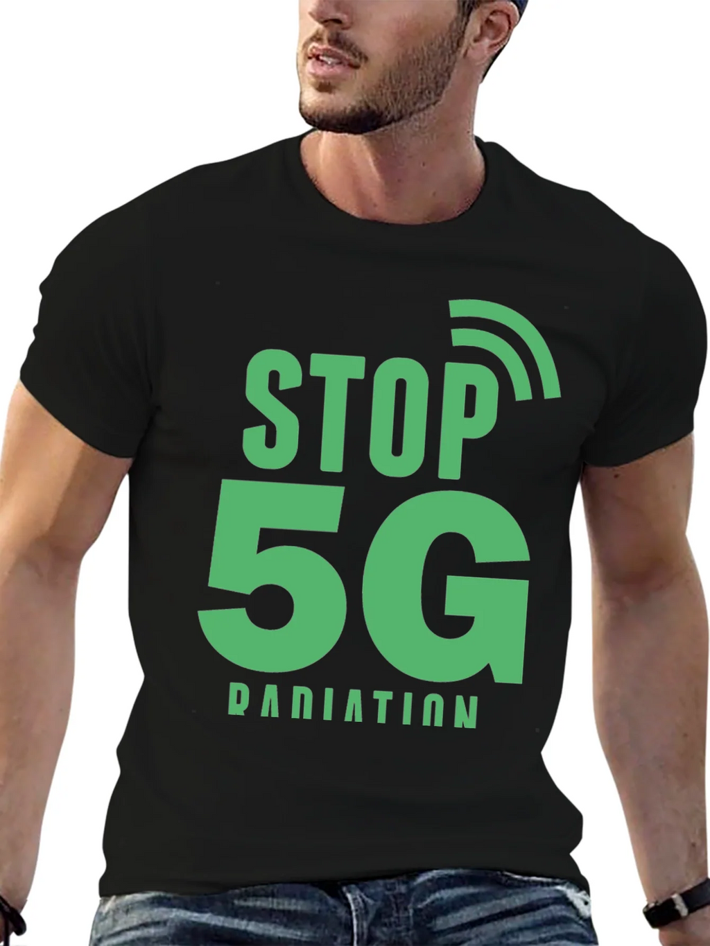 Stop 5G Radiation Protest T-Shirt product image 6
