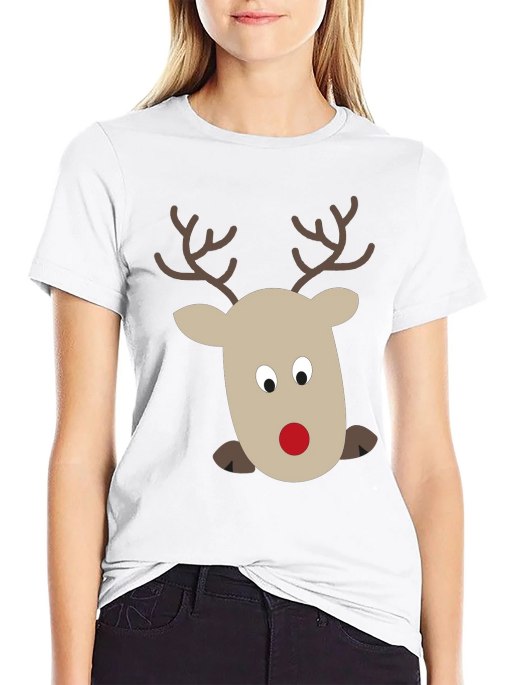 Rudolph Reindeer Graphic Tee - Holiday Fun! product image 8