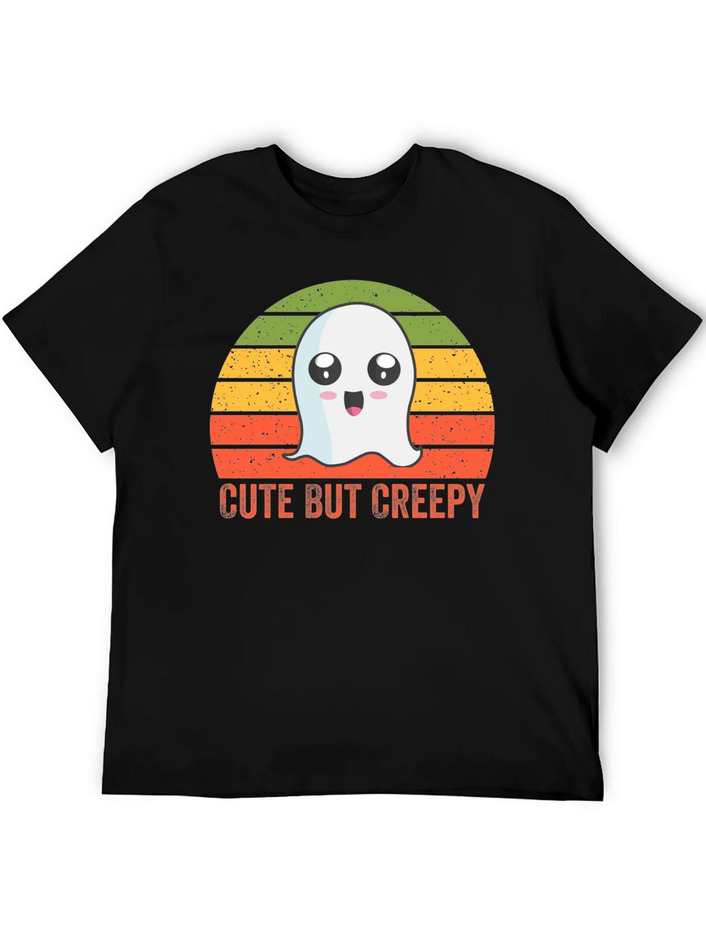 Cute But Creepy Ghost Graphic T-Shirt product image 5