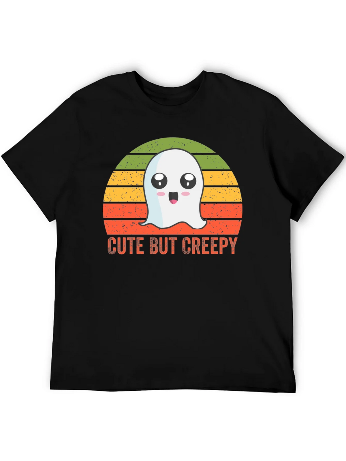 Cute But Creepy Ghost Graphic T-Shirt product image 5