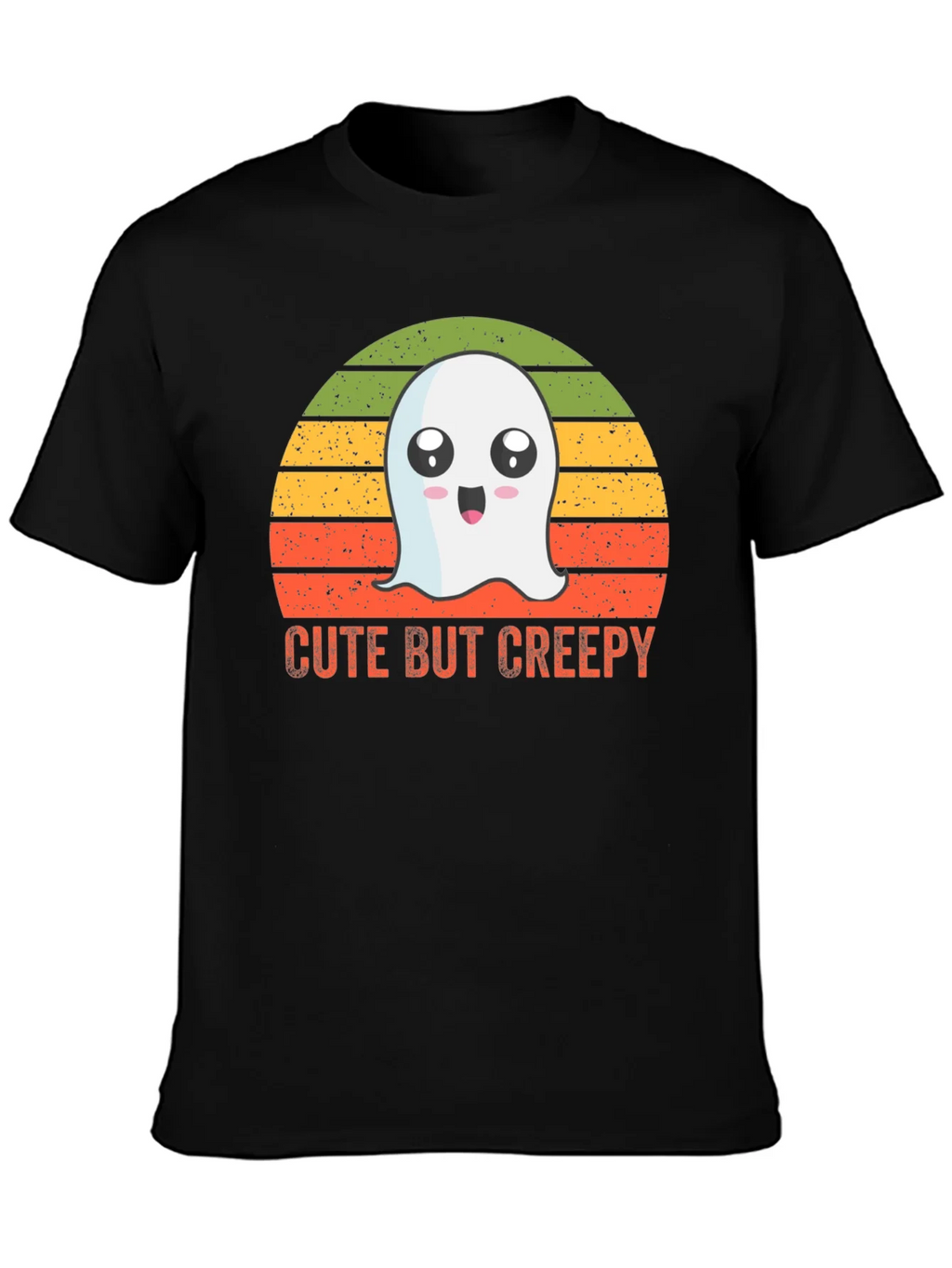 Cute But Creepy Ghost Graphic T-Shirt product image 3