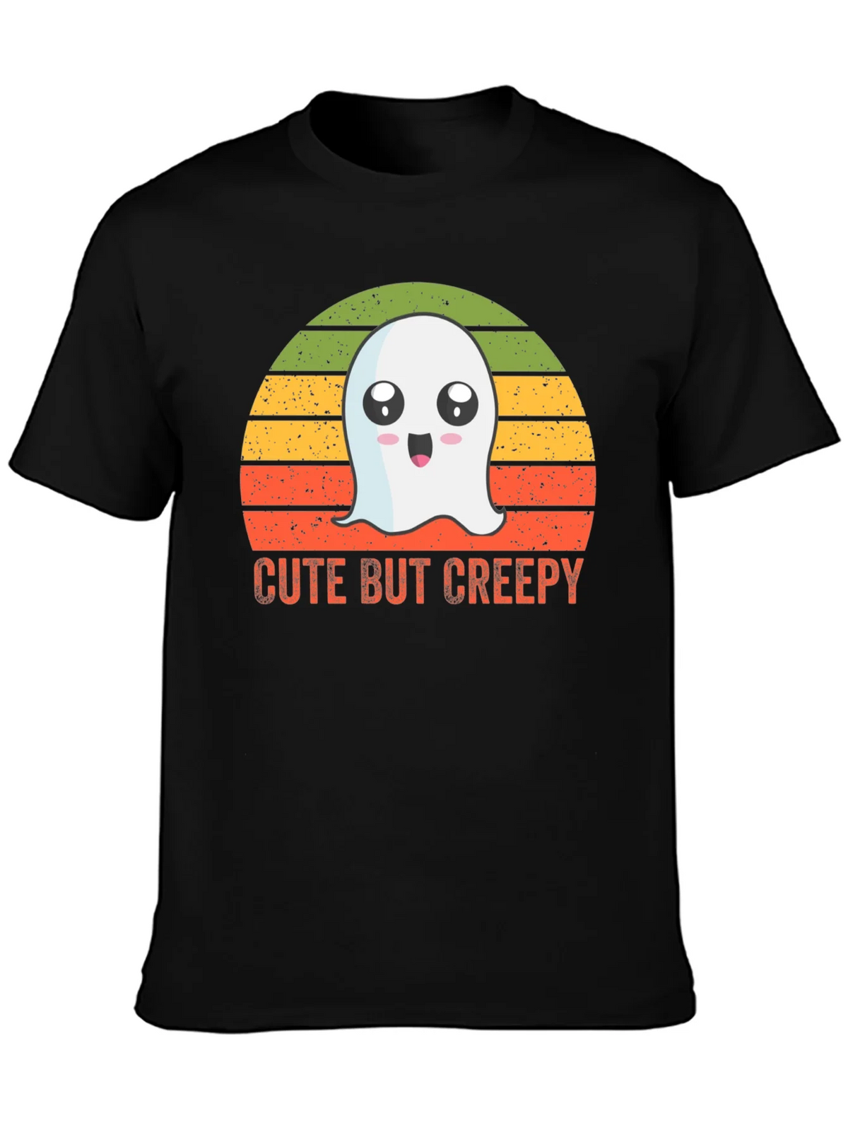 Cute But Creepy Ghost Graphic T-Shirt product image 3
